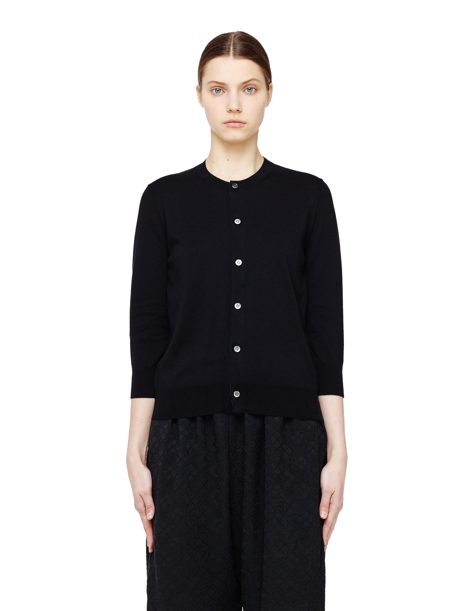 Comme des Garcons CdG 3/4 Sleeve Cardigan