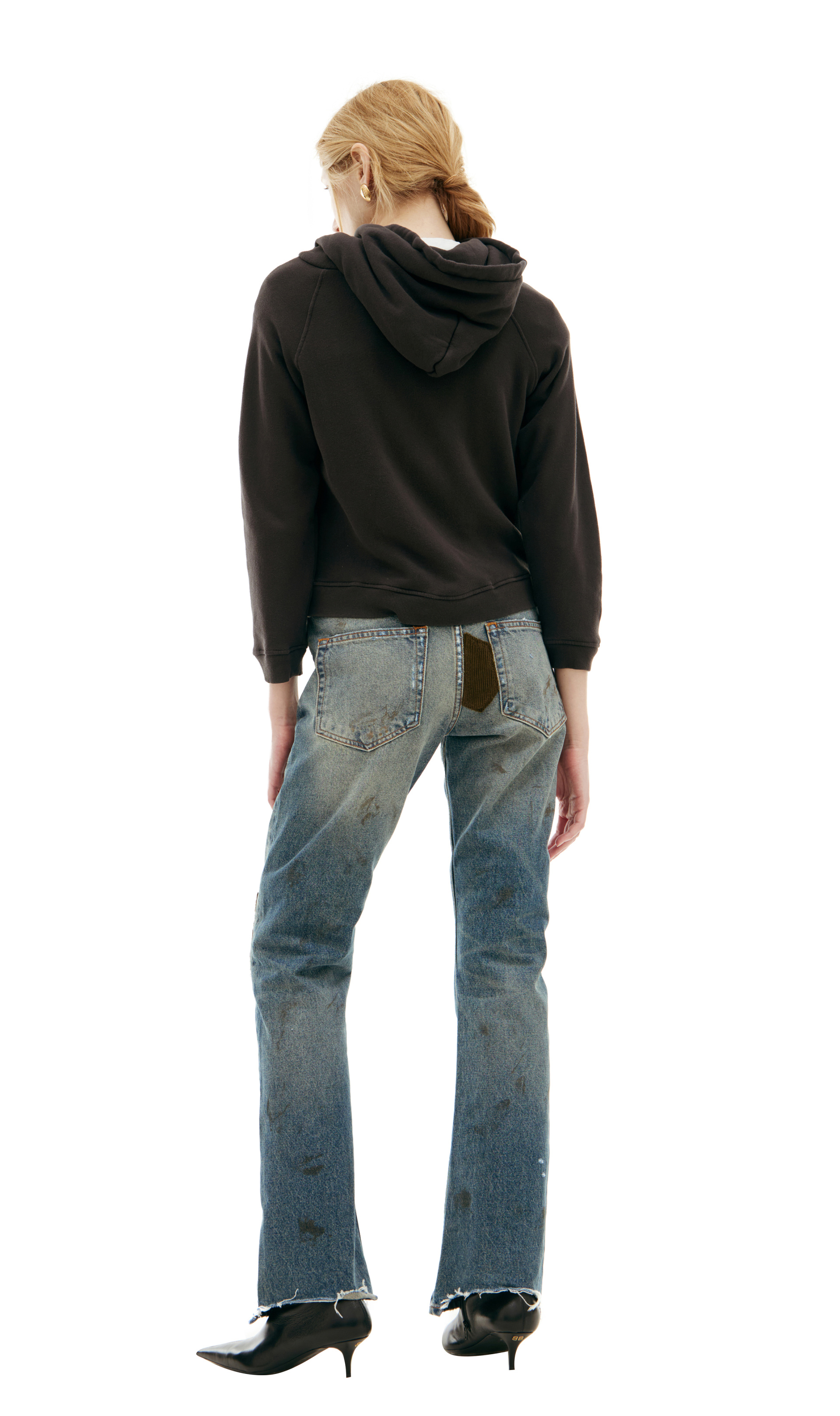 Enfants Riches Déprimés Black logo hoodie