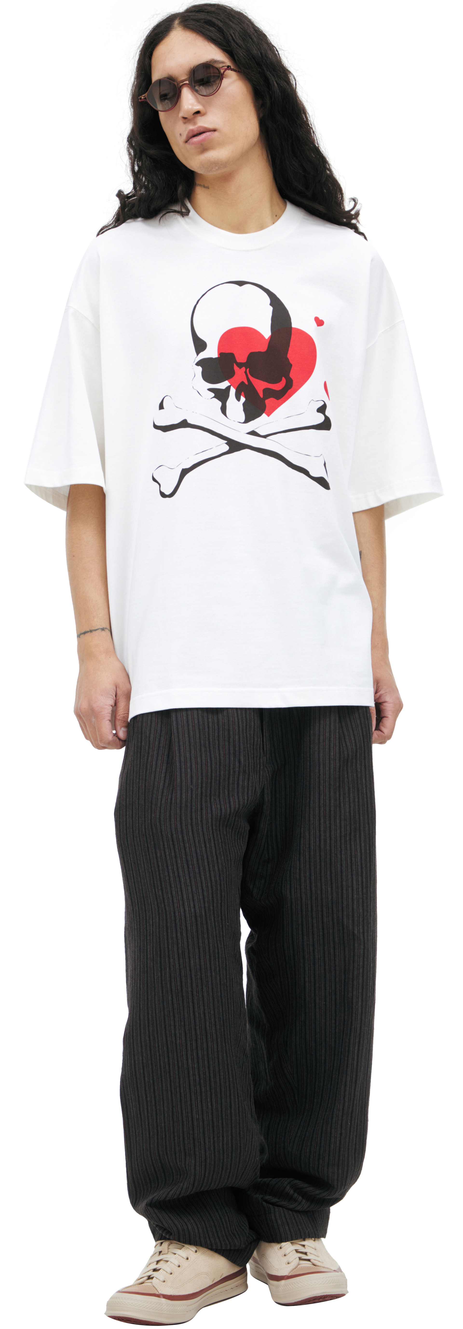 Mastermind WORLD White T-shirt with print