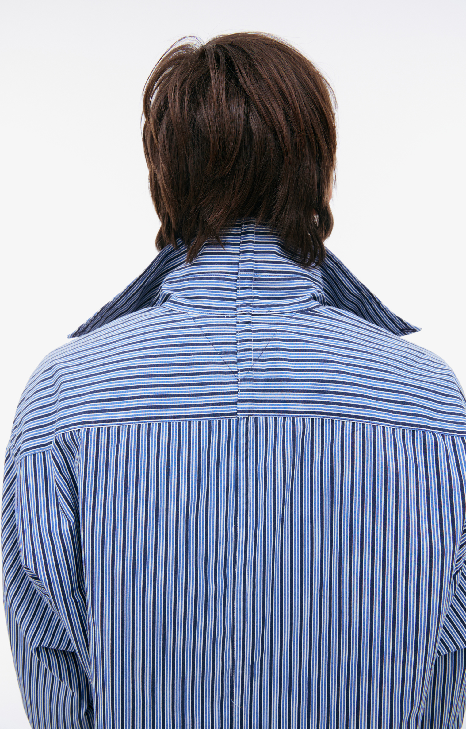 PROTOTYPES Two-way striped shirt