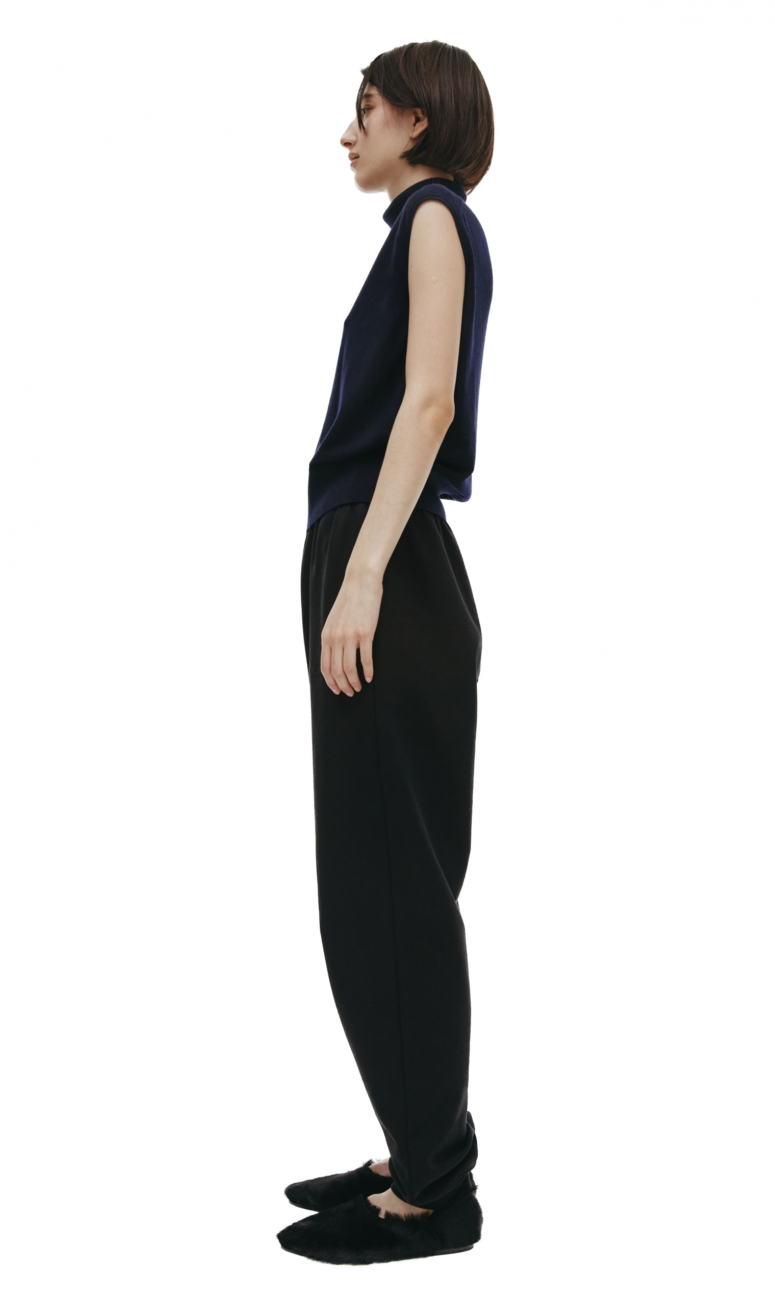 The Row Lenora Cashmere and Wool Top