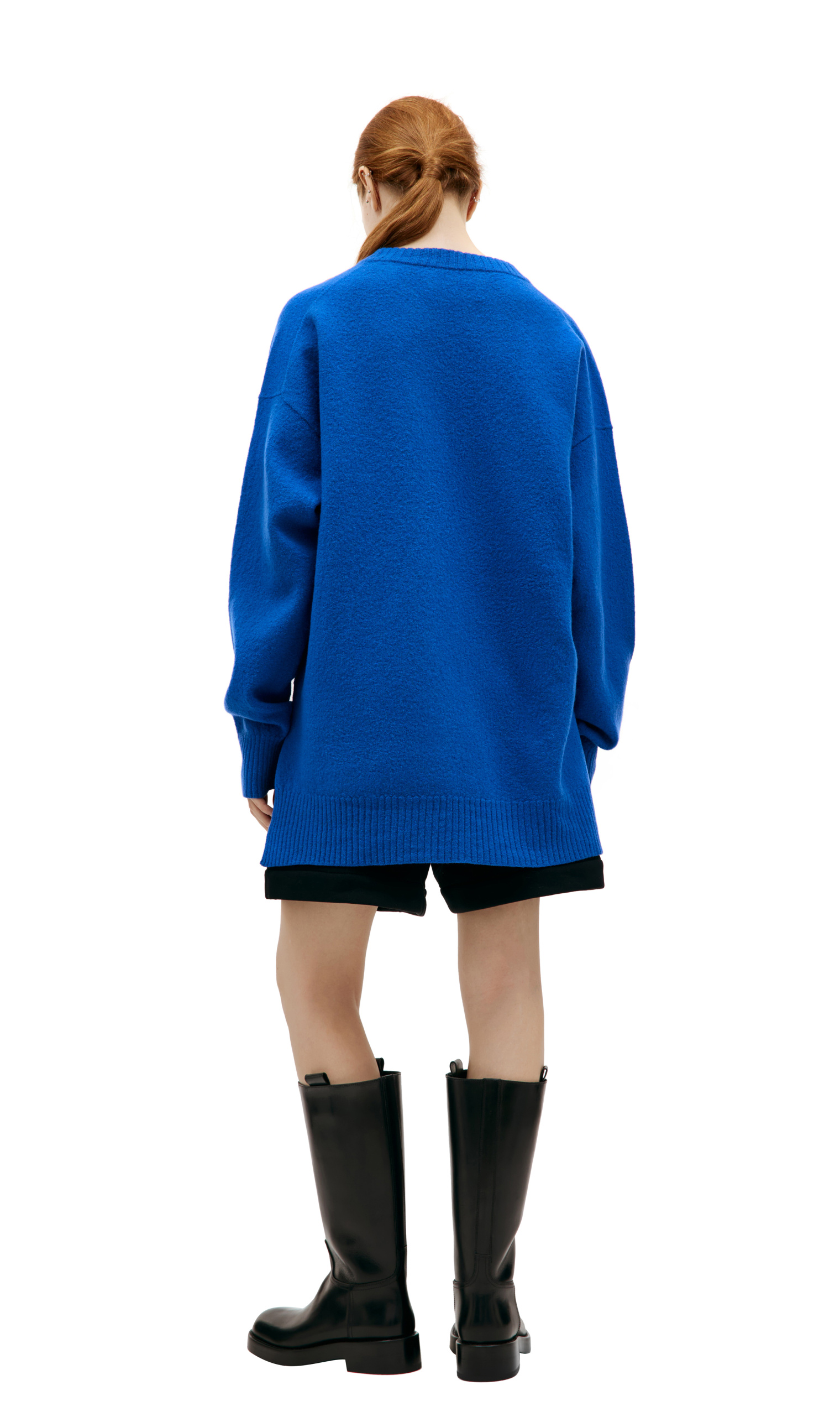 Jil Sander Blue wool sweater