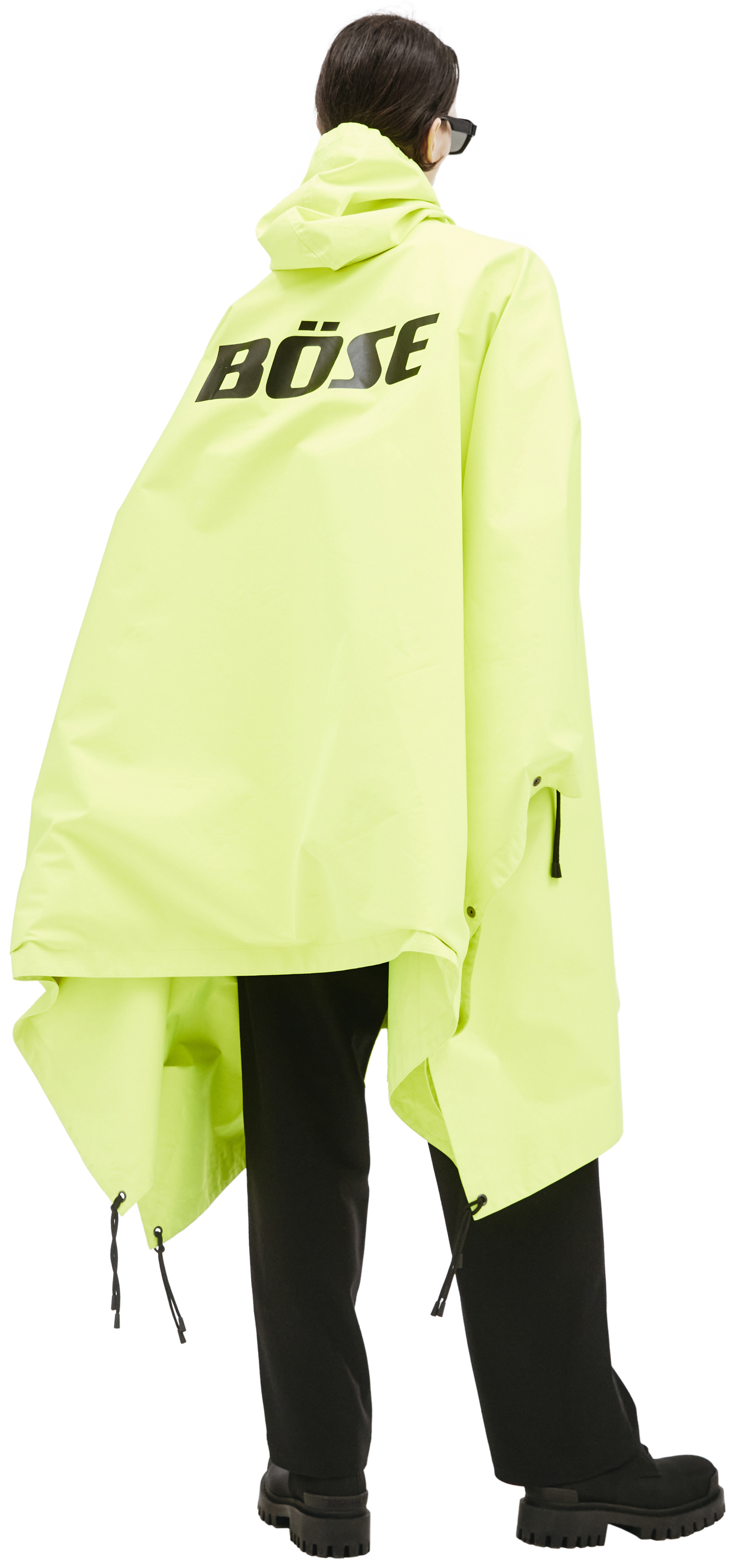 VETEMENTS Neon Yellow Böse Raincoat