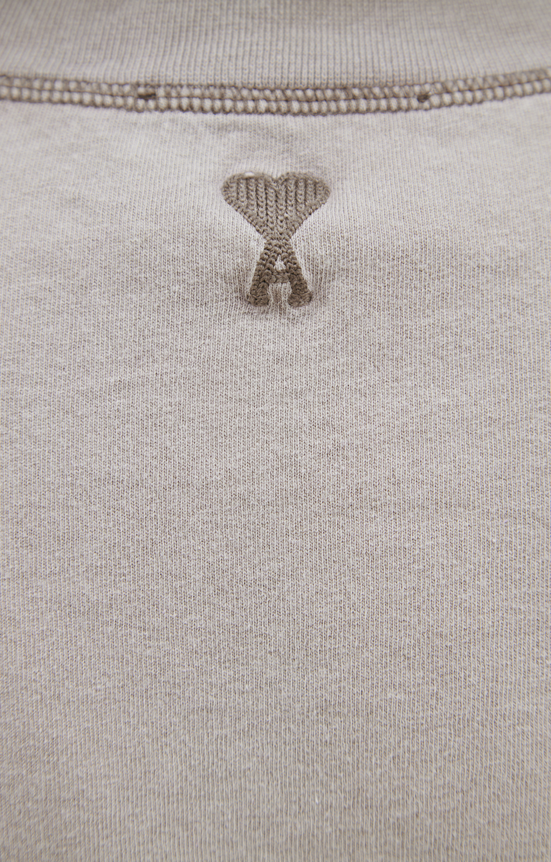 AMI PARIS T-shirt with contrasting seams