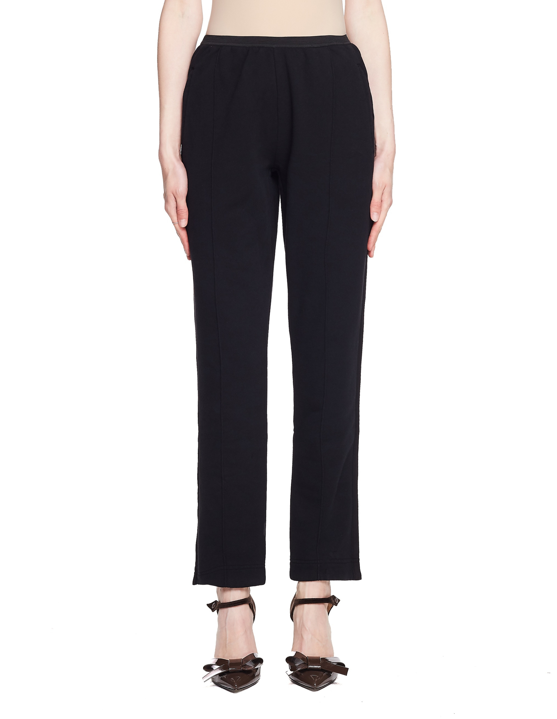 Haider Ackermann Black Cotton Trackpants