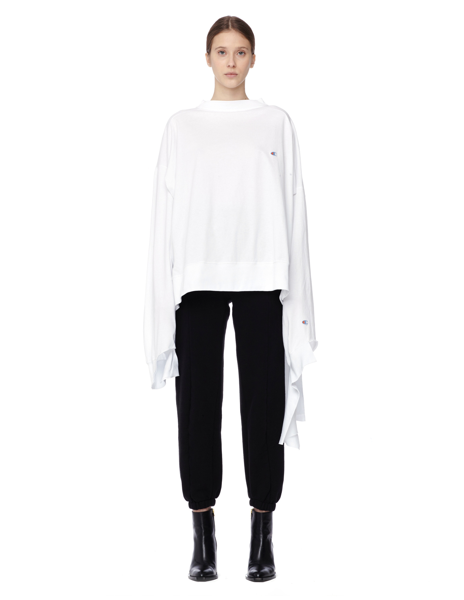 VETEMENTS Champion ‘In progress’ long sleeve T-shirt
