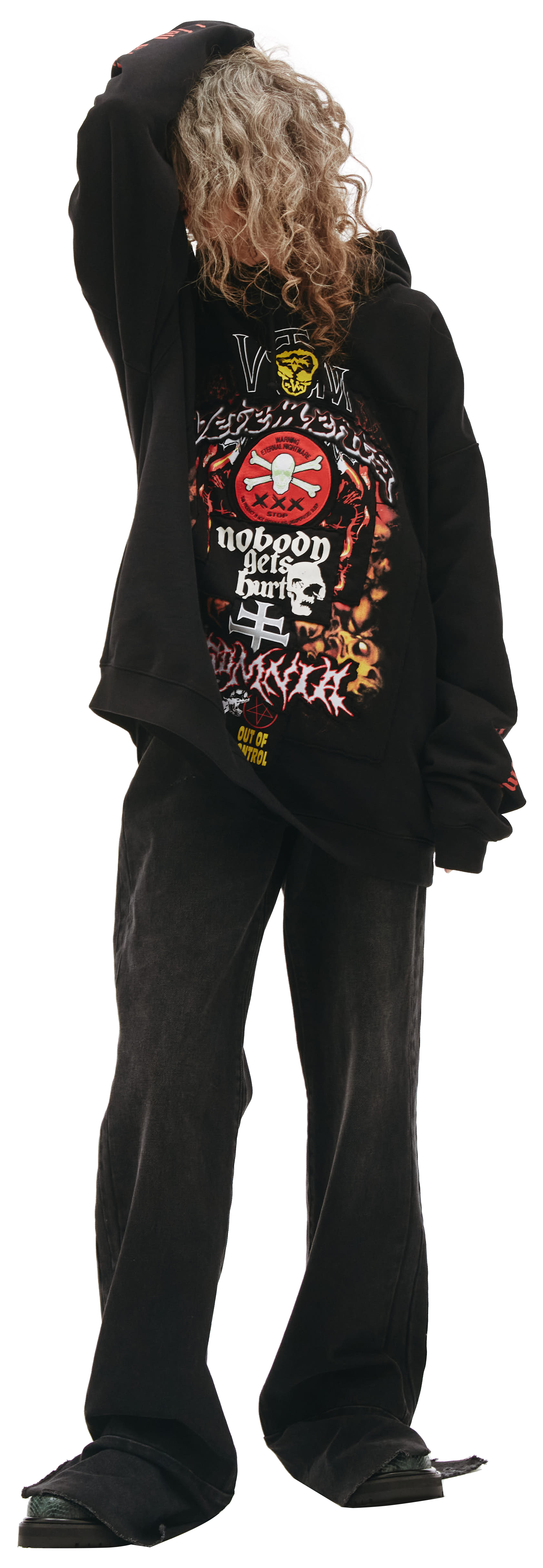 VETEMENTS World tour oversized hoodie