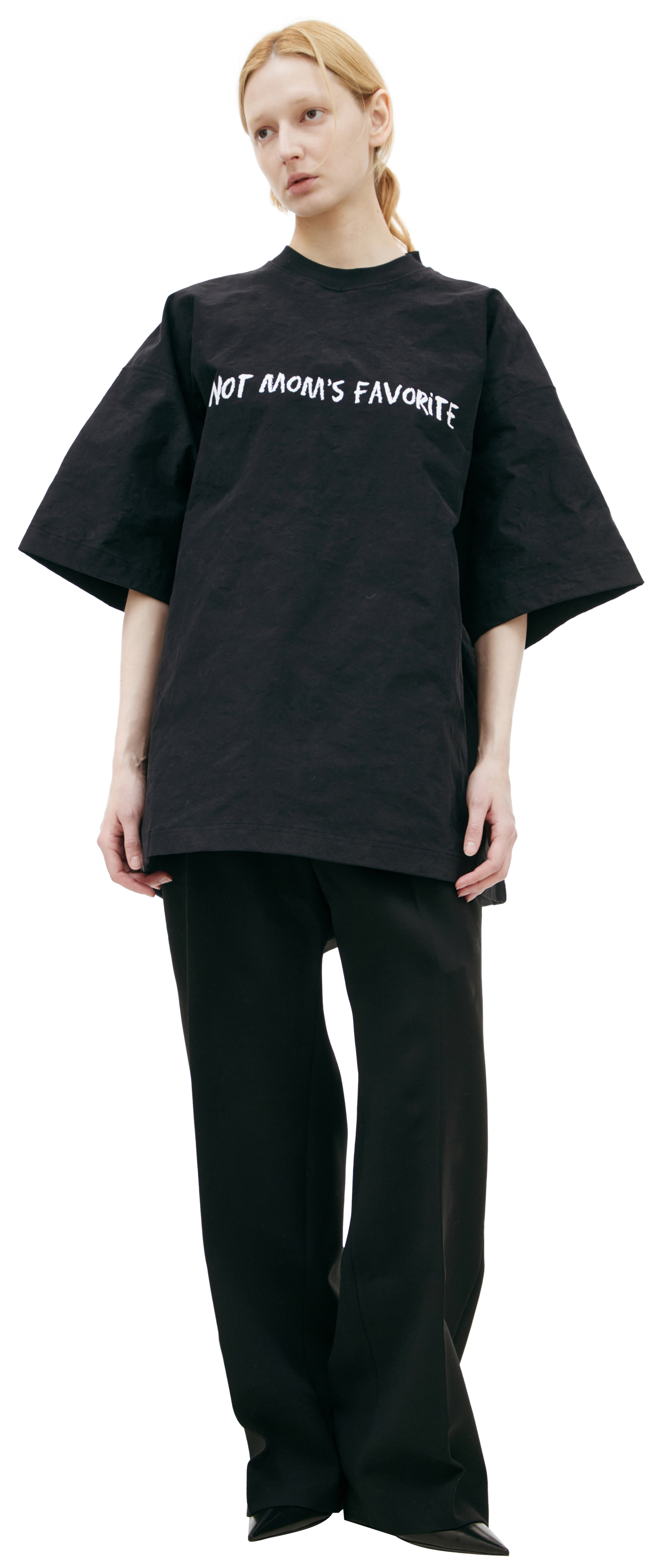 VETEMENTS \'NOT MOMS\' print t-shirt