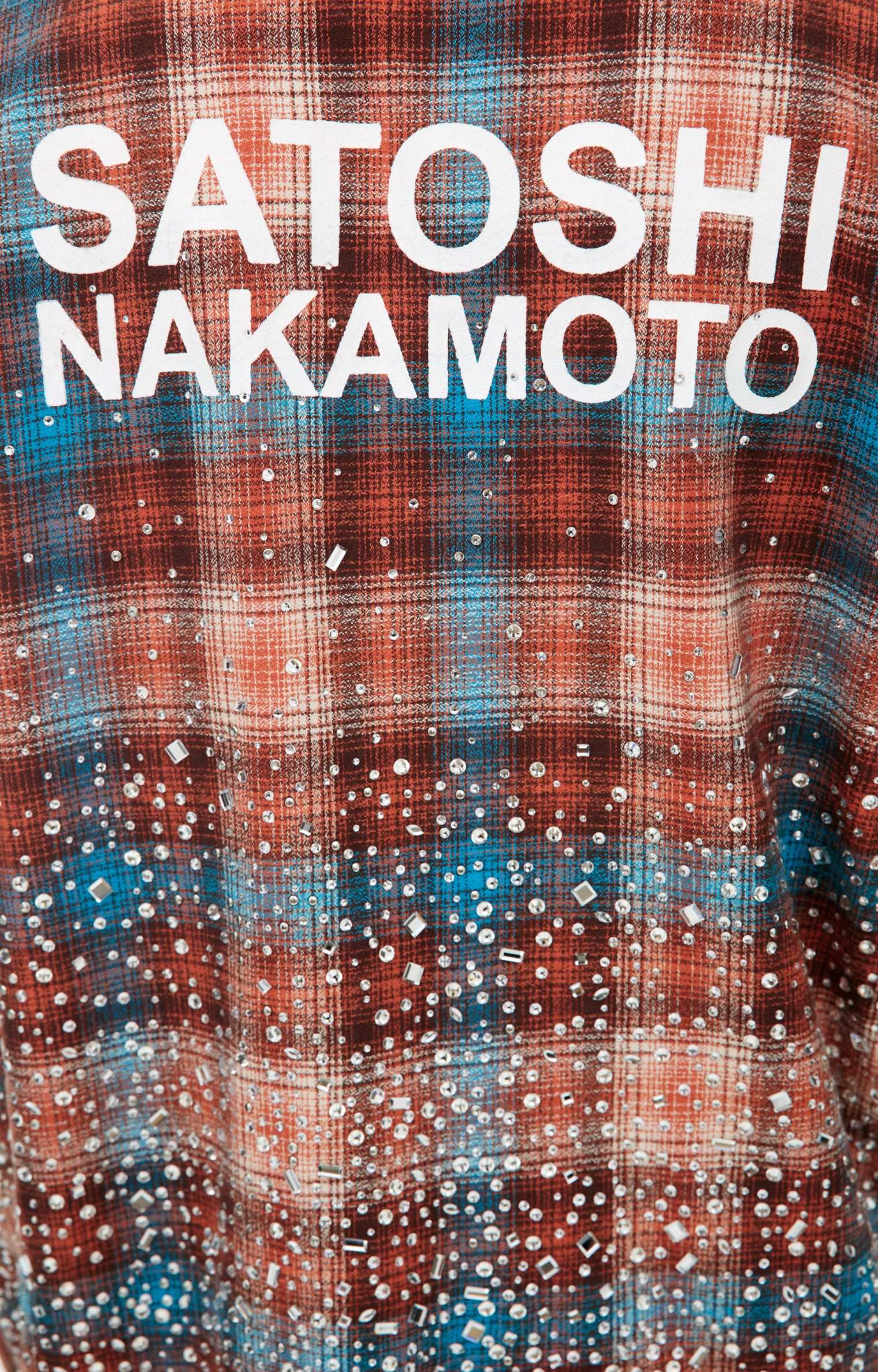 Satoshi Nakamoto Plaid flannel shirt