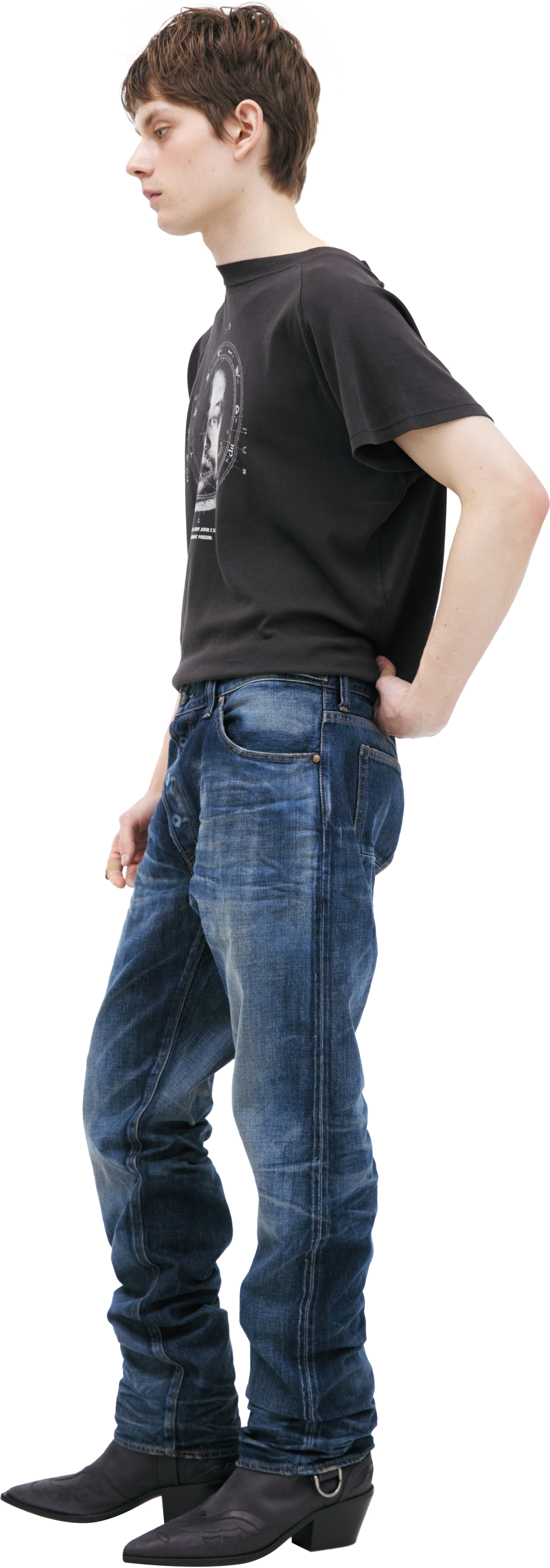 Mastercraft Union Blue jeans with scuffs