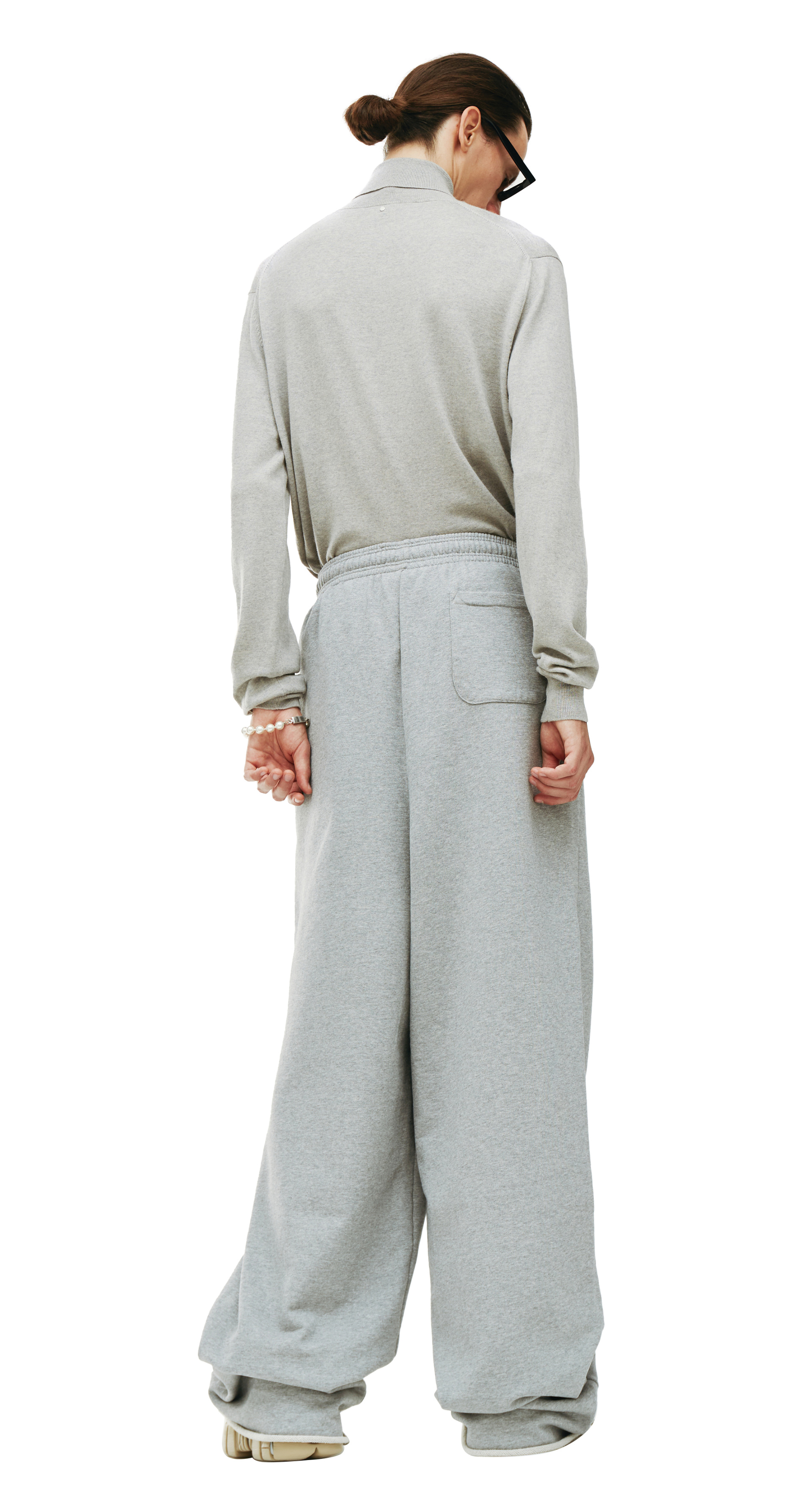 VETEMENTS Extra long wide sweatpants
