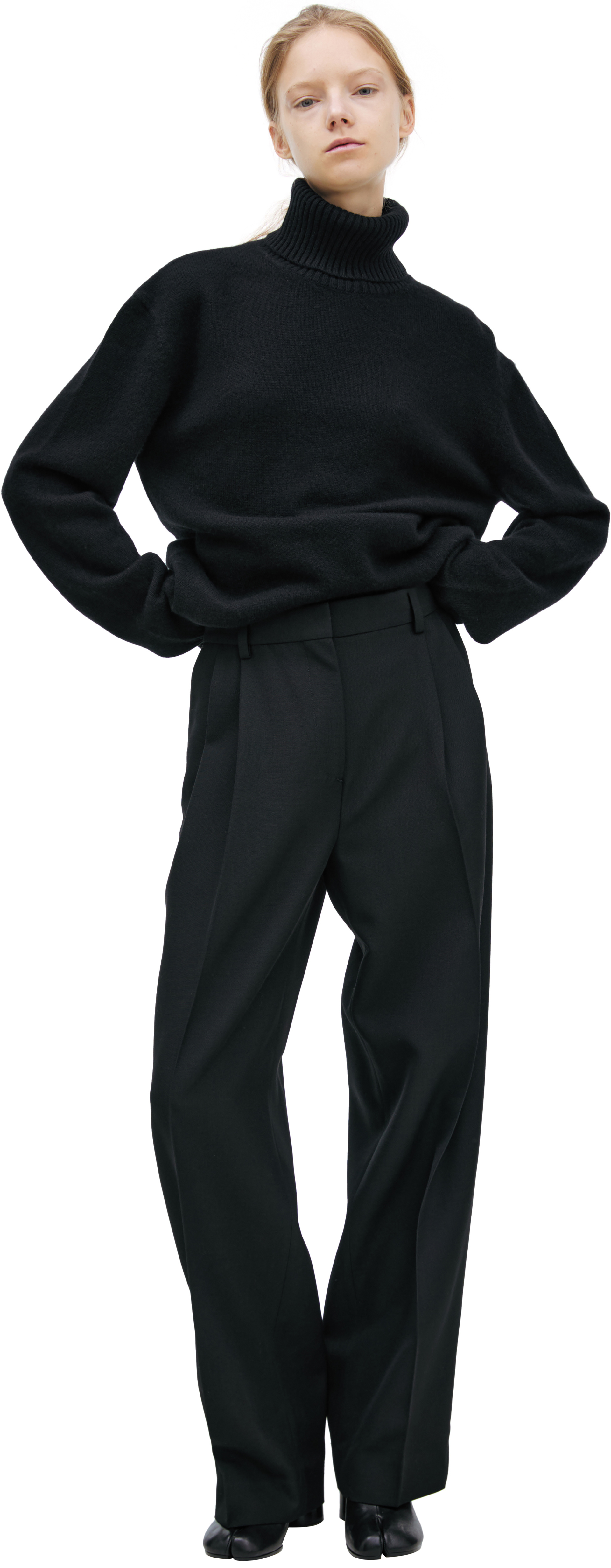 TOTEME Basic trousers with arrows