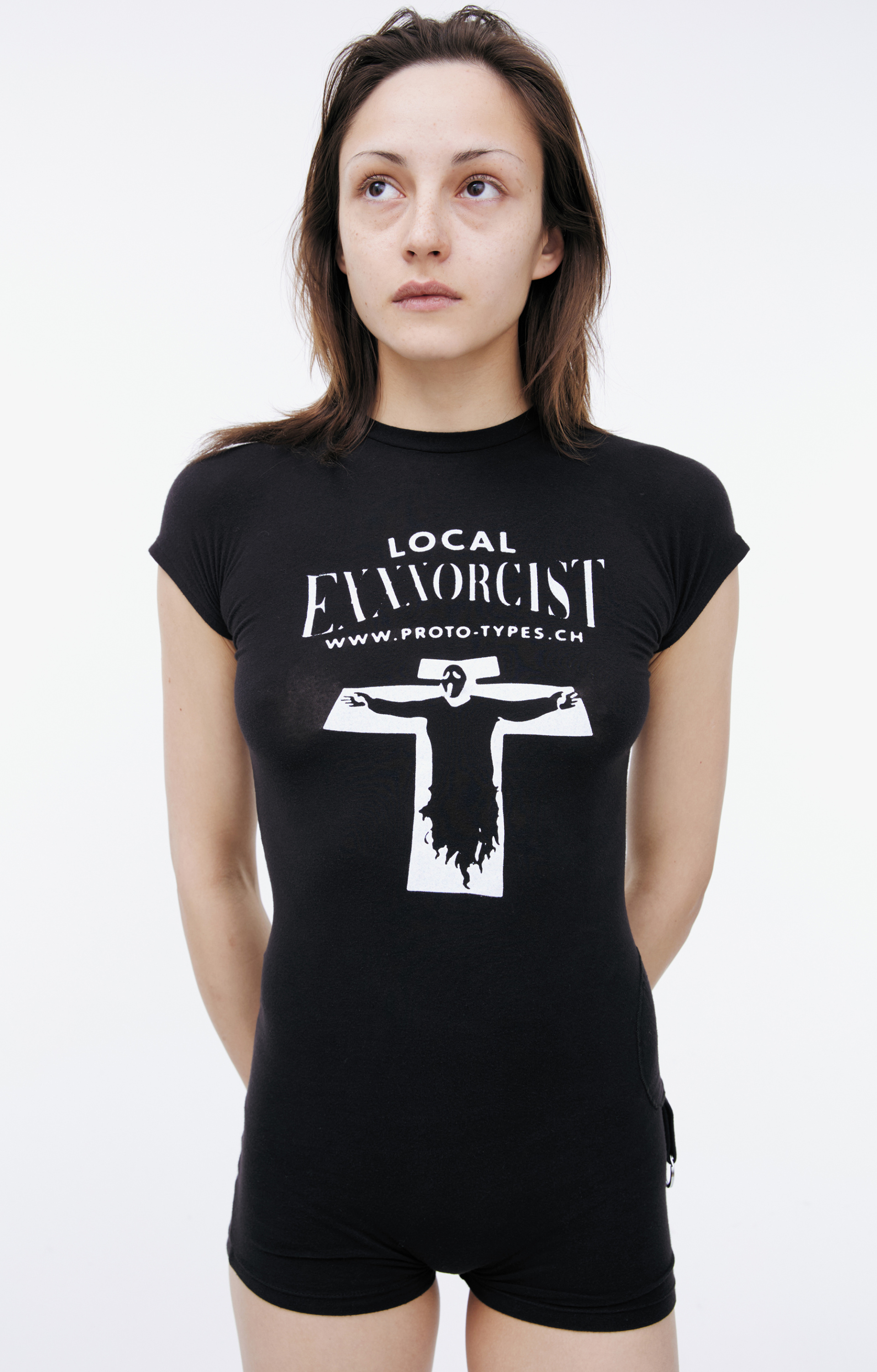 PROTOTYPES Printed Local Exxxorcist Bodysuit