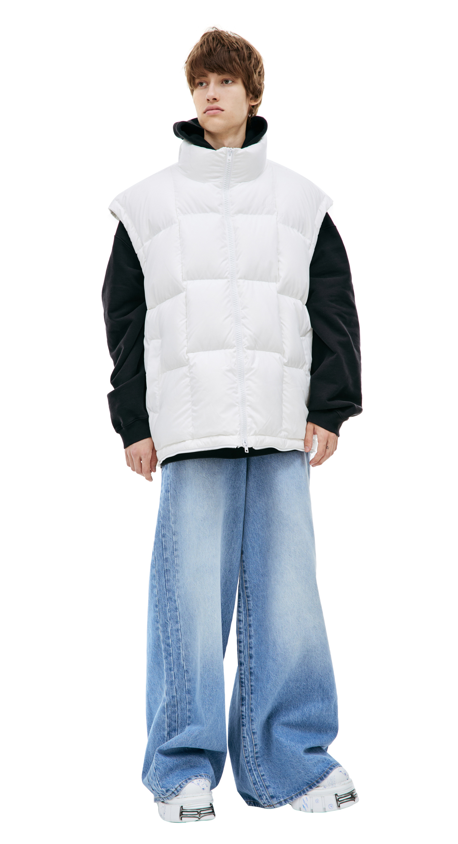 VETEMENTS White down vest