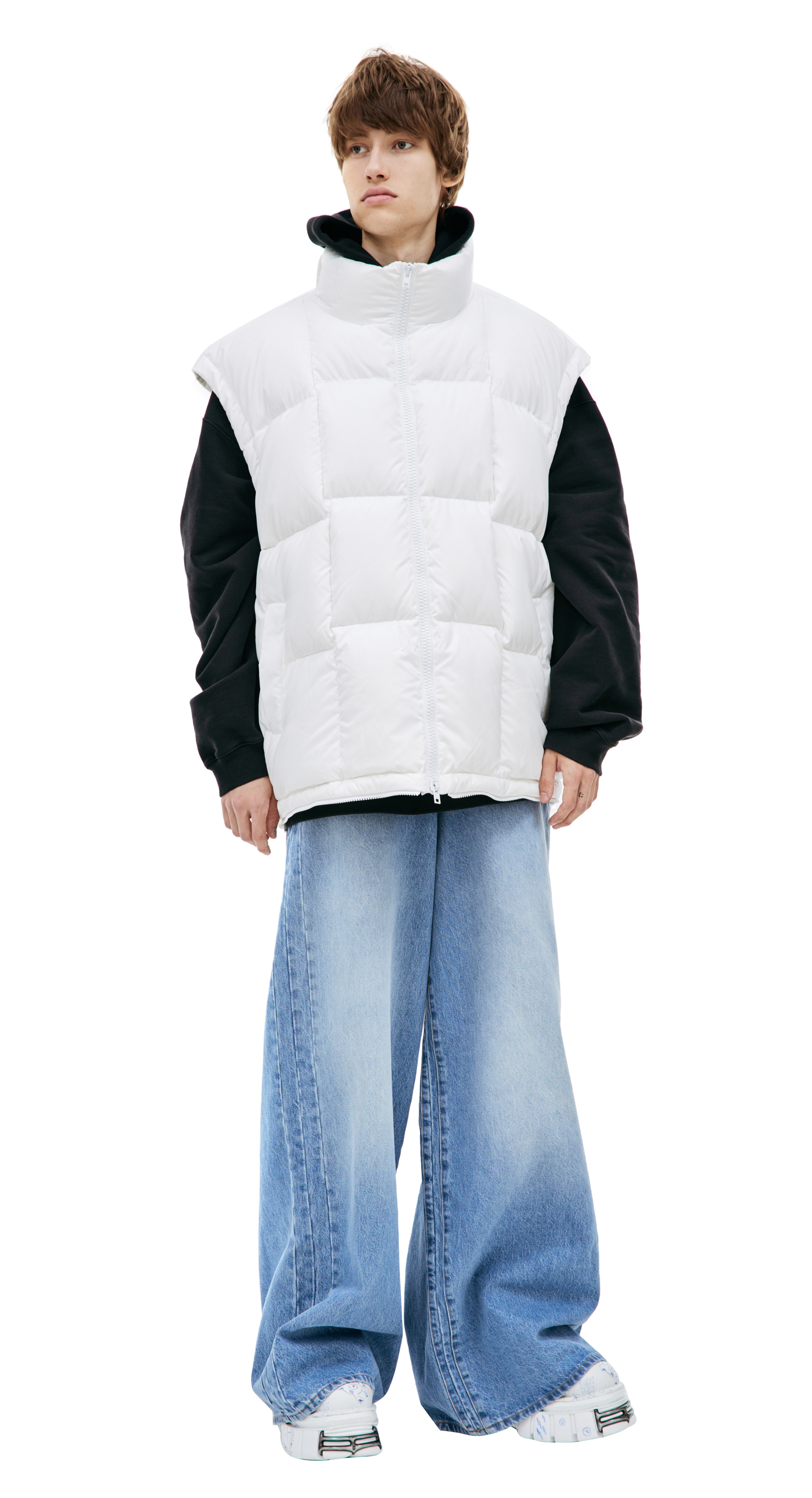 VETEMENTS White down vest