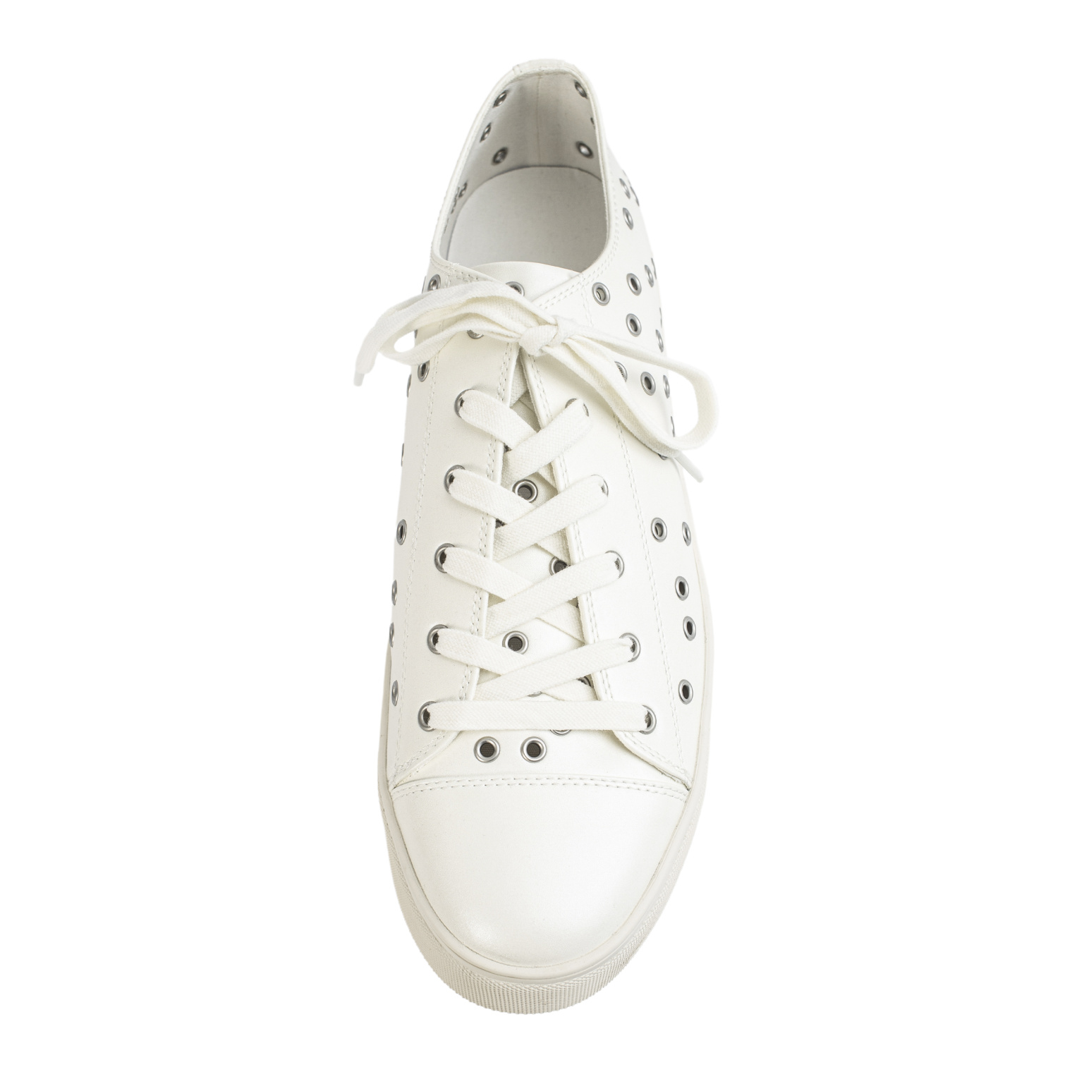 Yohji Yamamoto Eyelets Sneakers in white