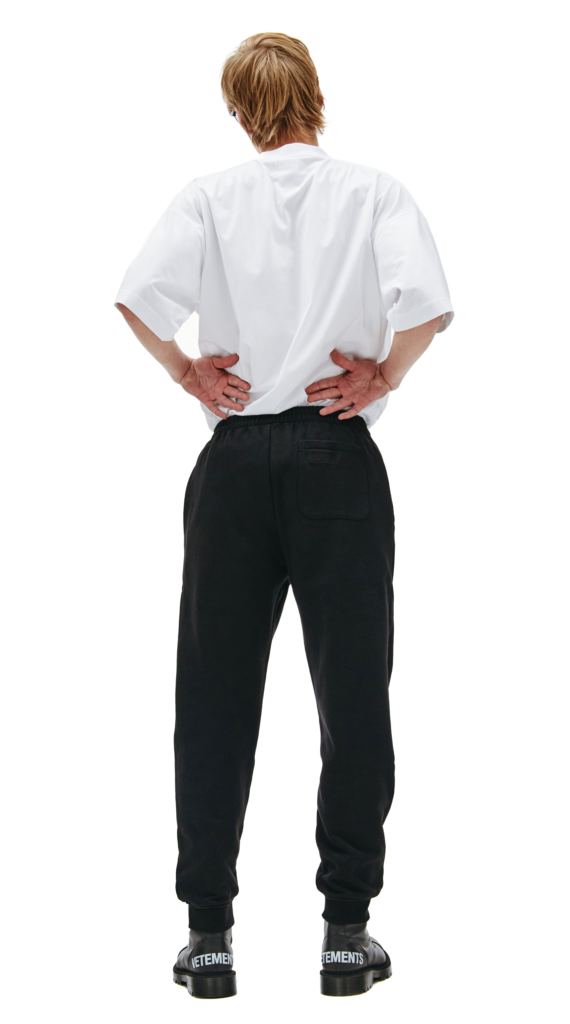 VETEMENTS Black Lounge Pants