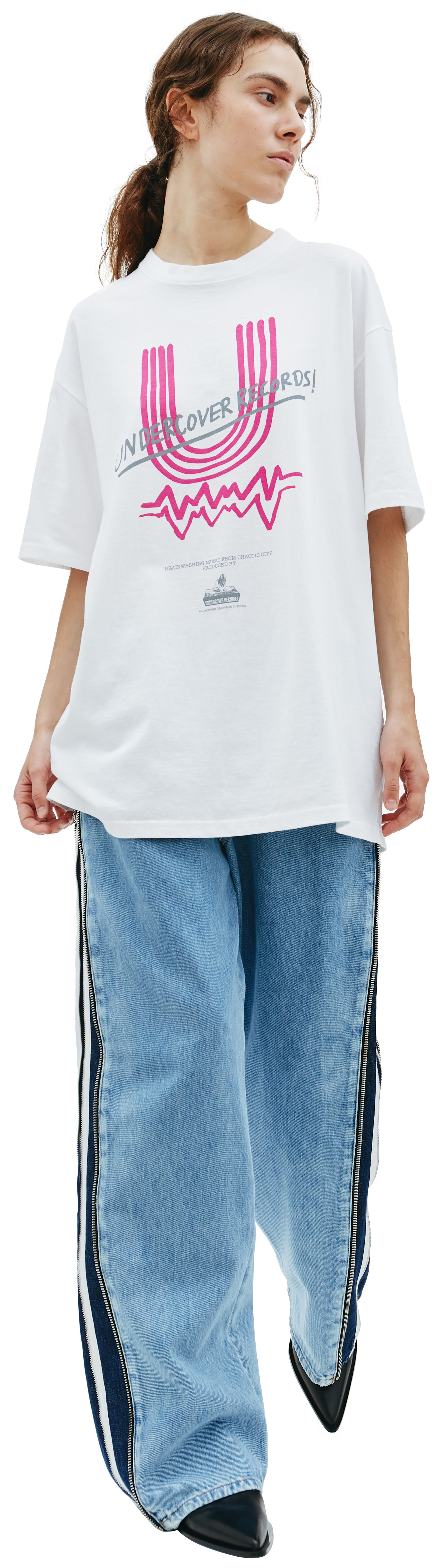 Undercover White Undercover Records T-Shirt