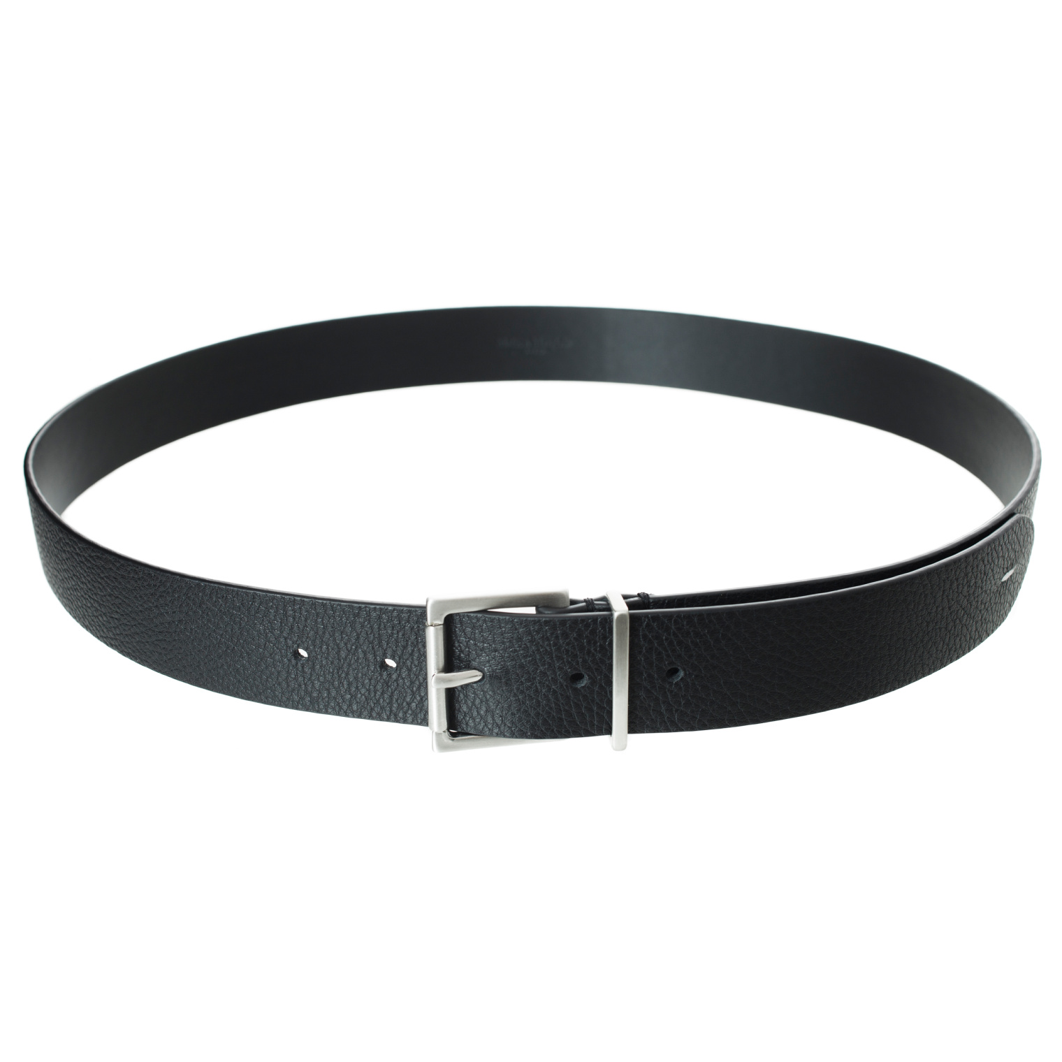 Maison Margiela Black leather belt