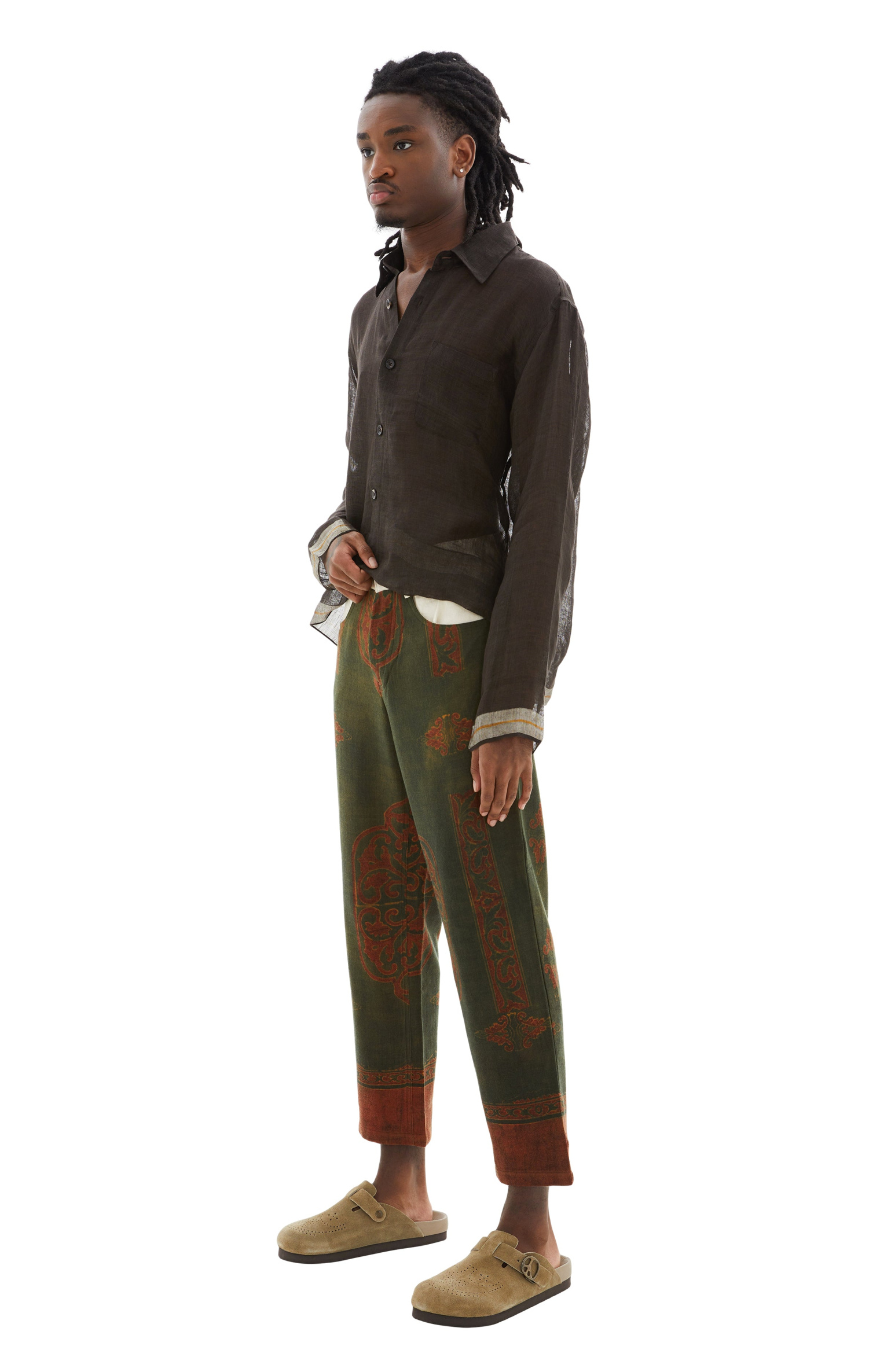 KARTIK Research Hand Woven Wool Work Pants