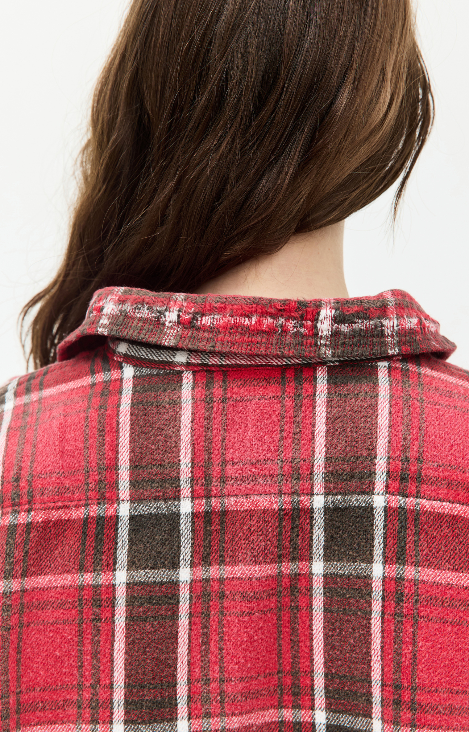 Saint Mxxxxxx Plaid flannel shirt