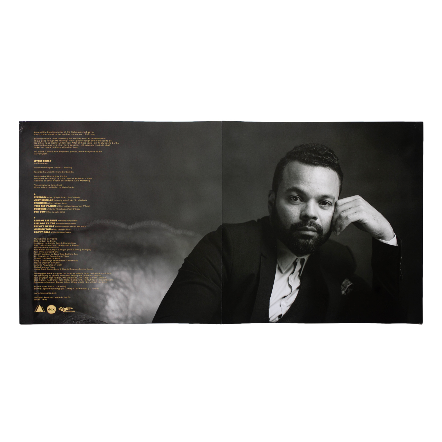  Винил Myles Sanko - Just Being Me