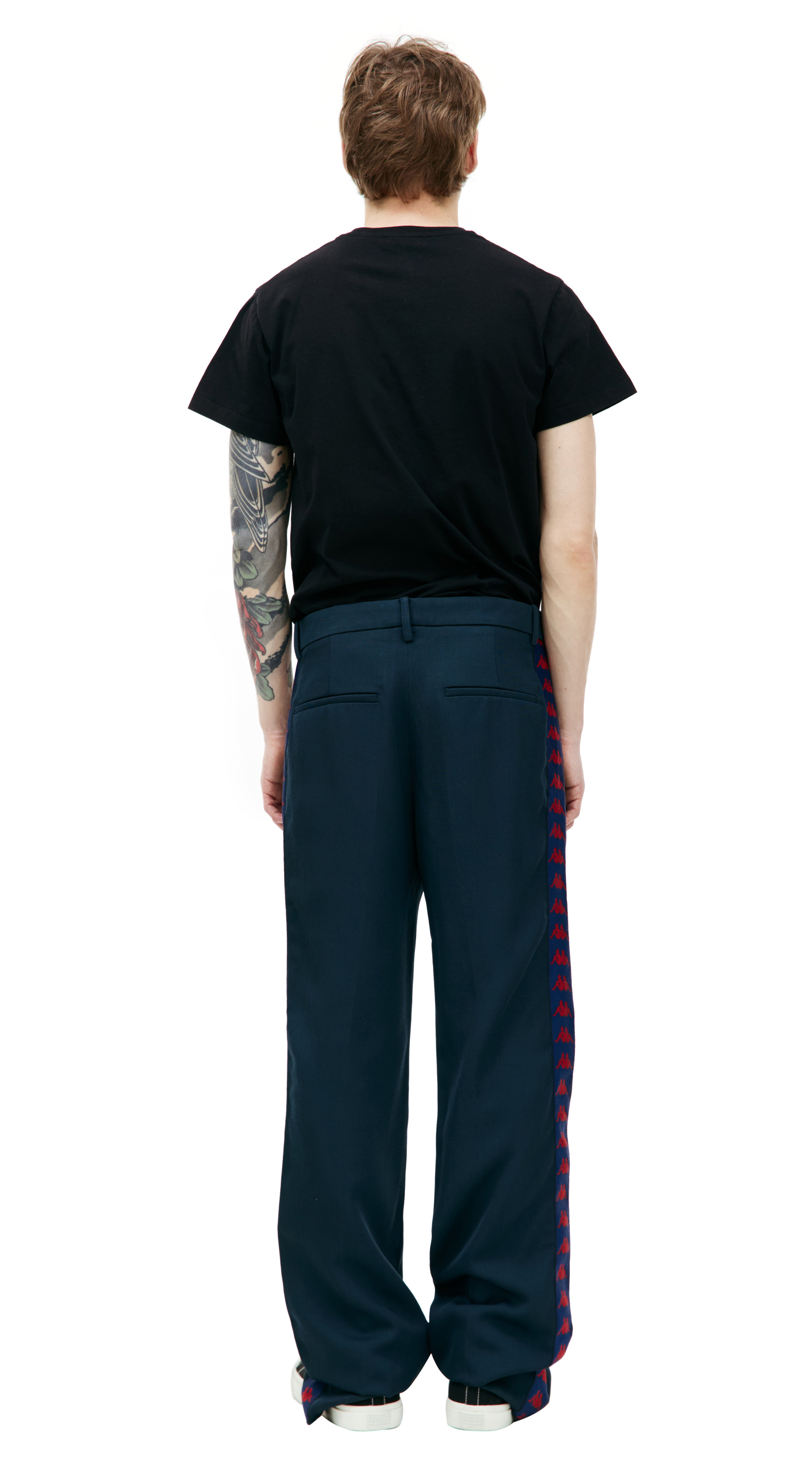 Faith Connexion Kappa Striped Wool Pants