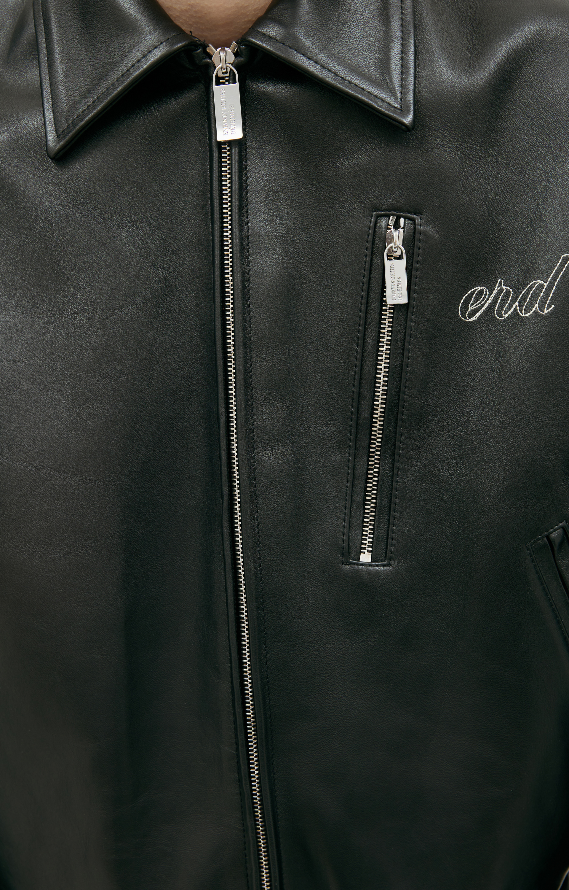 Enfants Riches Déprimés Embroidery zip jacket