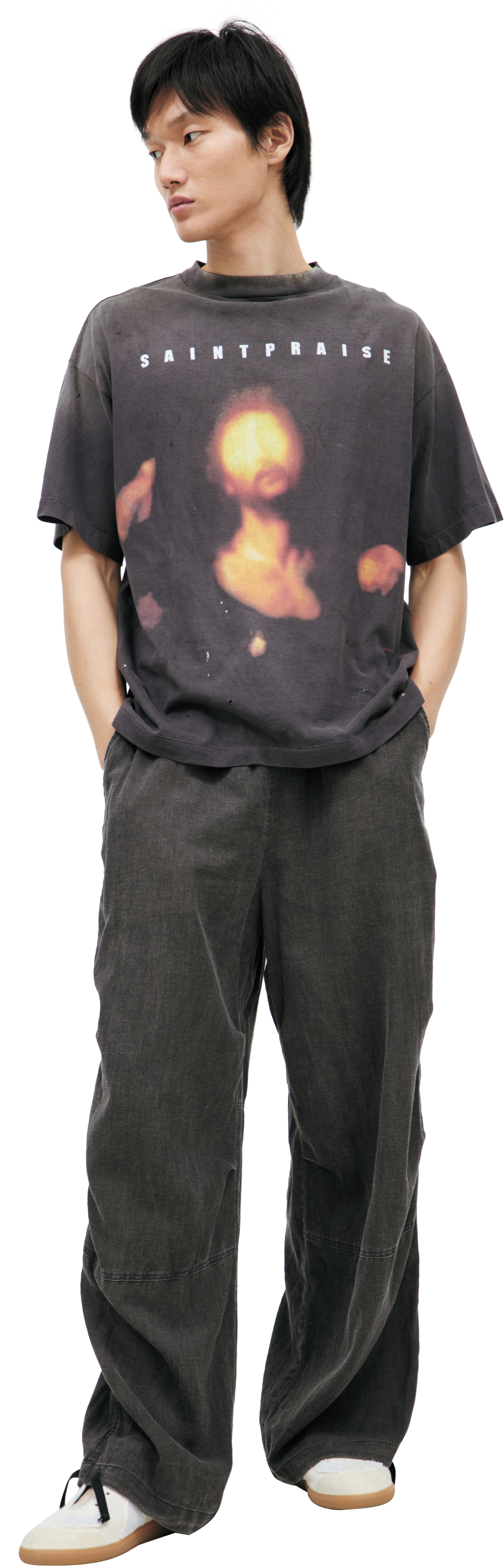 Saint Mxxxxxx SaintPraise Printed T-shirt