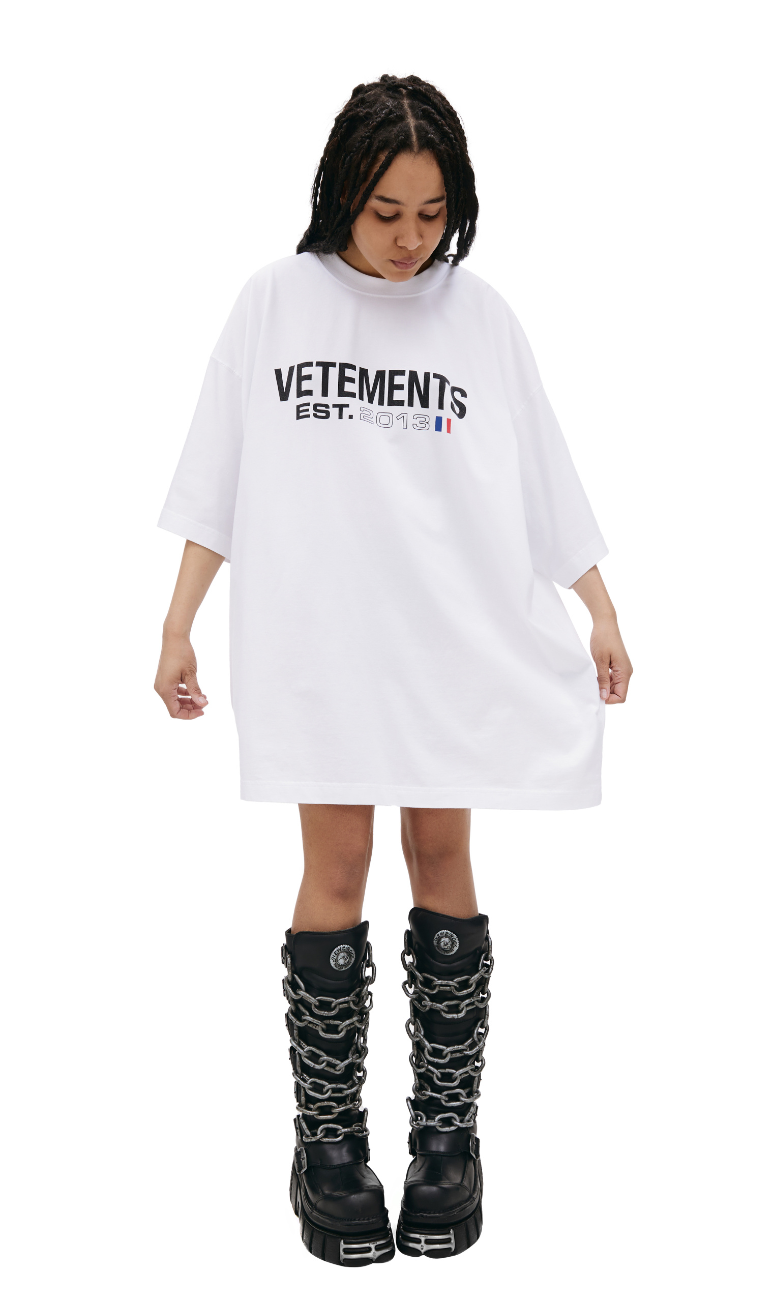 VETEMENTS VETEMENTS x New Rock Chain Link Boots