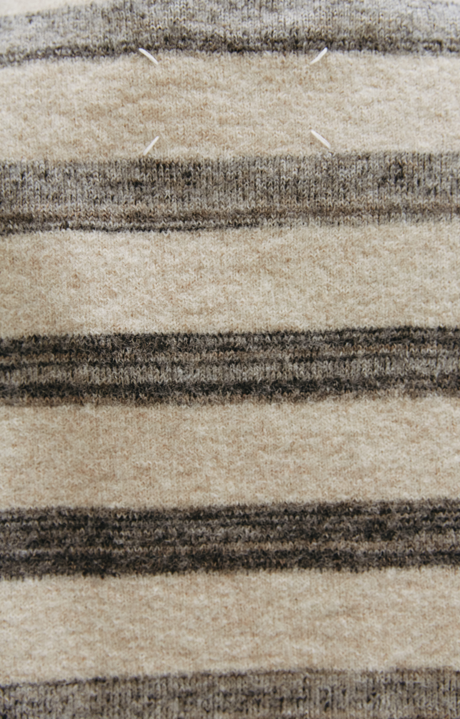 Maison Margiela Stripped wool vest