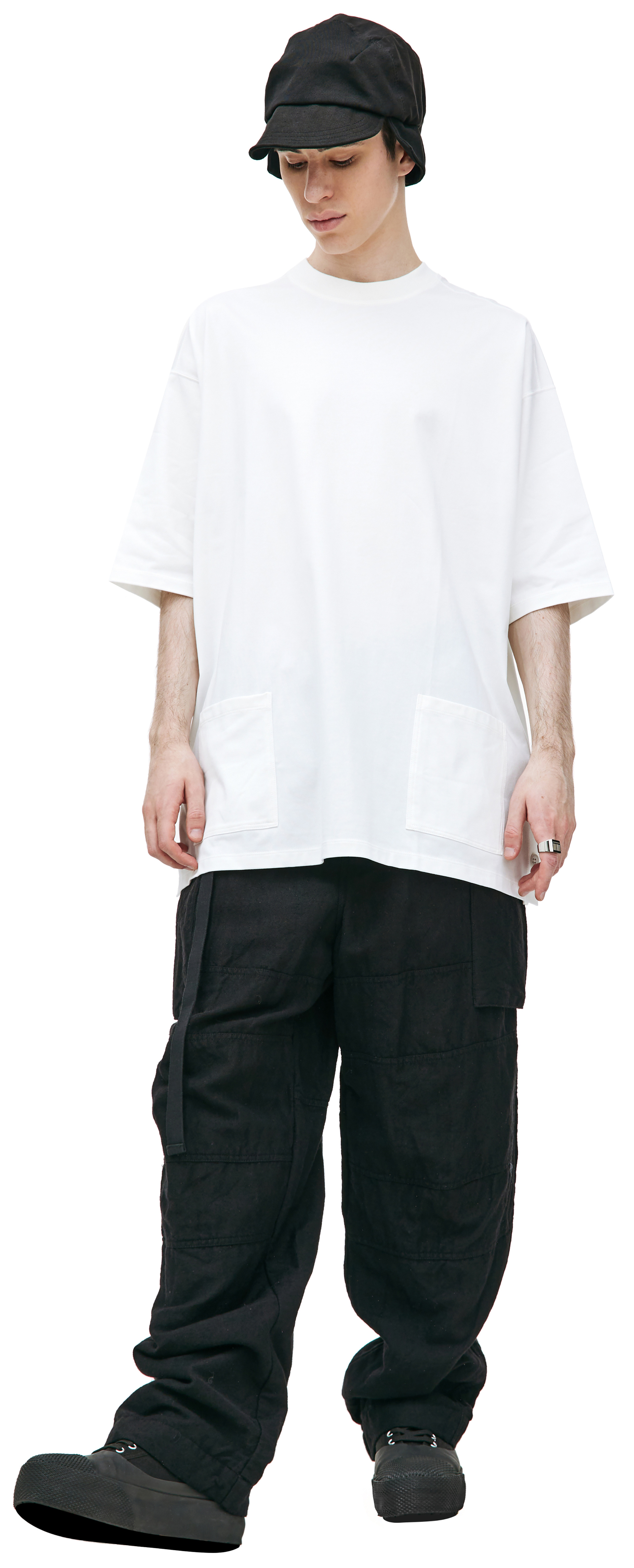 The Viridi-Anne Oversized t-shirt with pockets