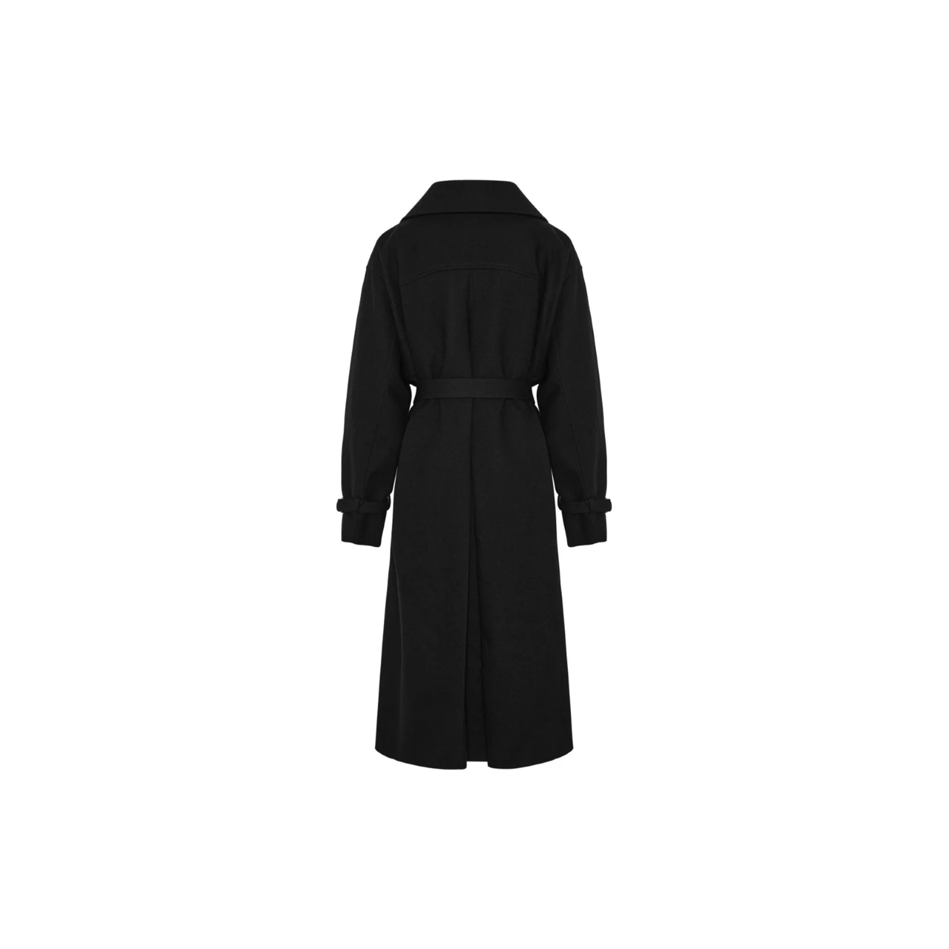 Ann Demeulemeester Wool coat with slit pockets