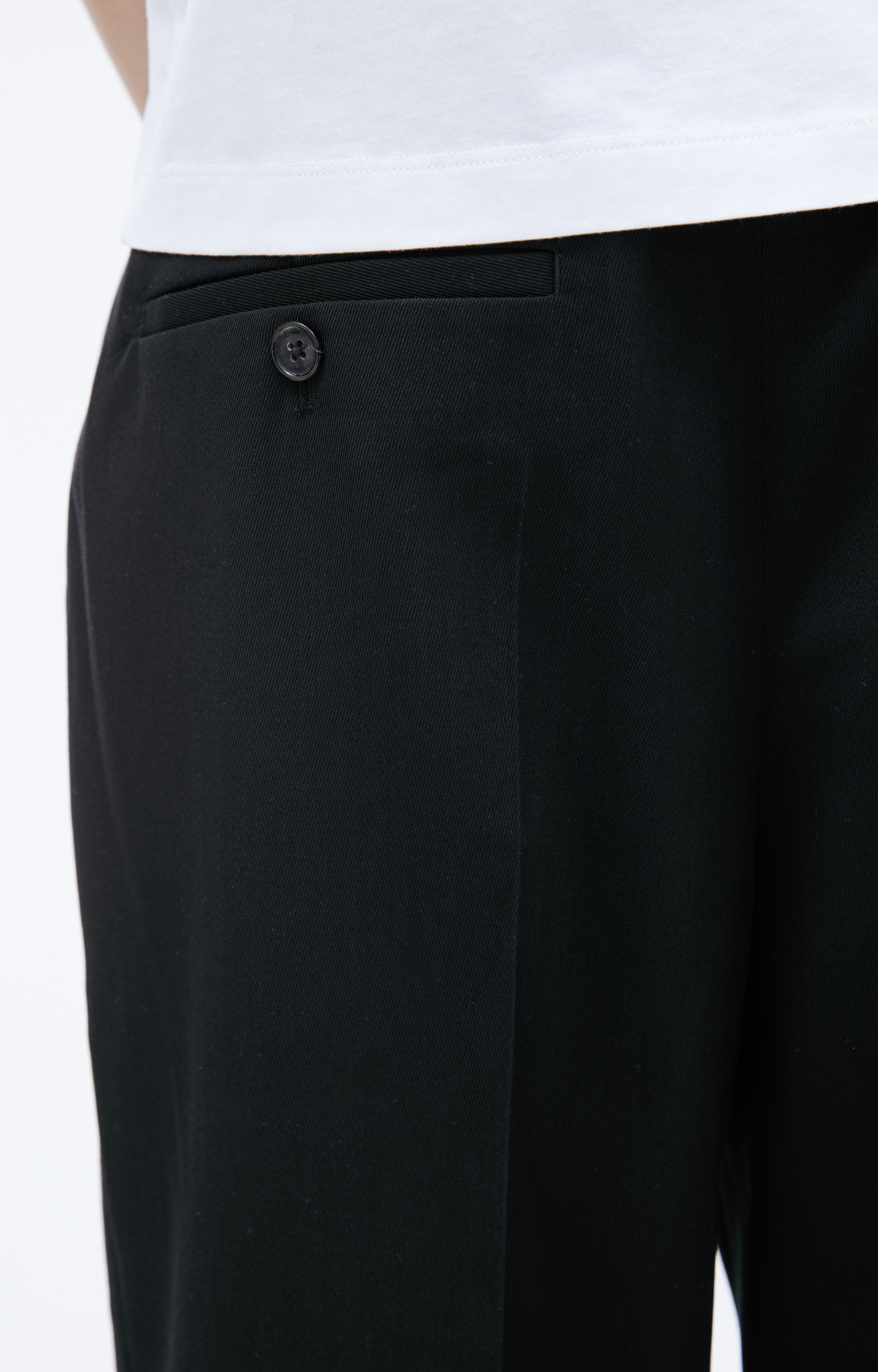 TOTEME Straight-leg trousers with creases