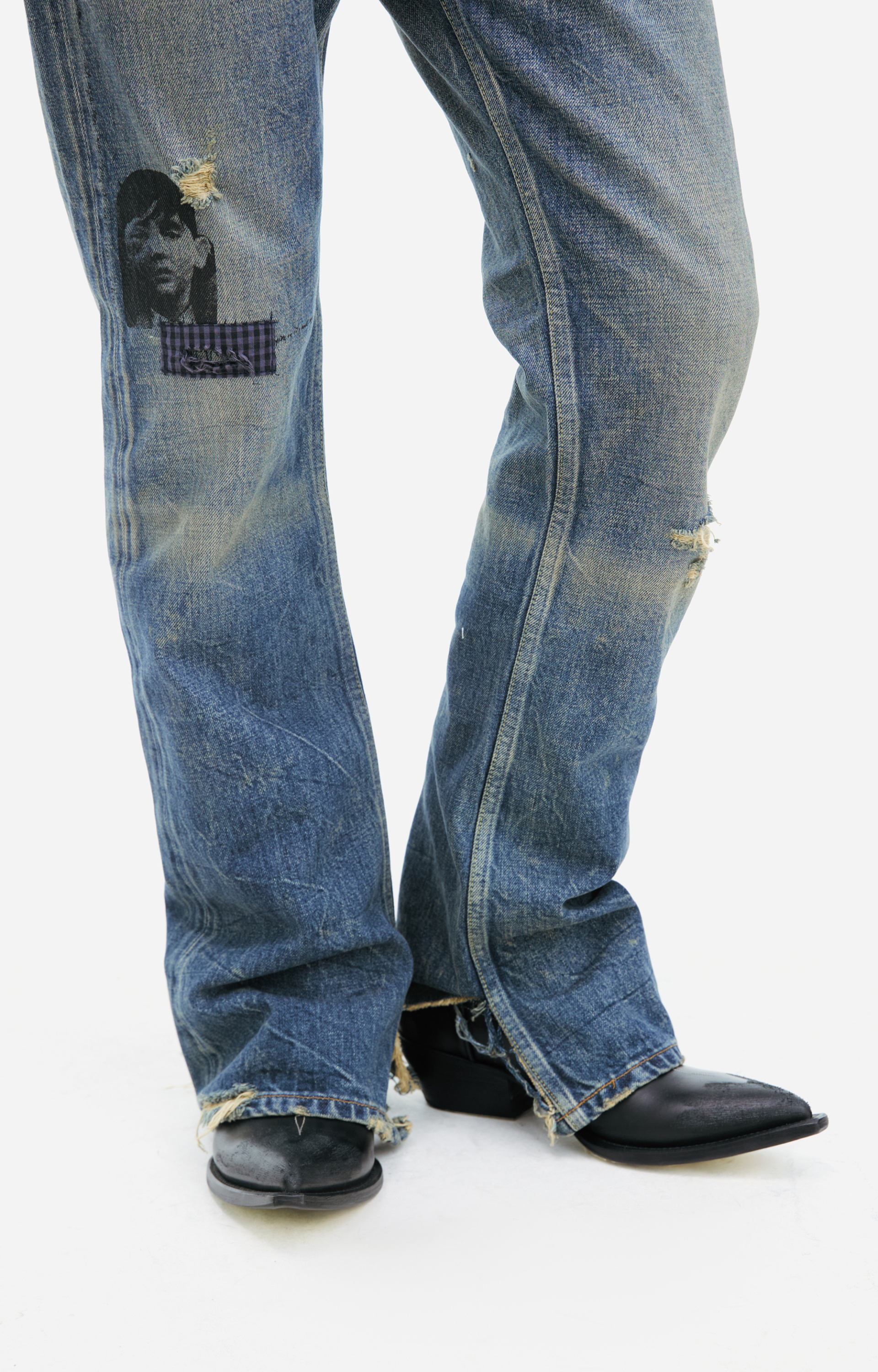 Enfants Riches Déprimés Jeans with patches
