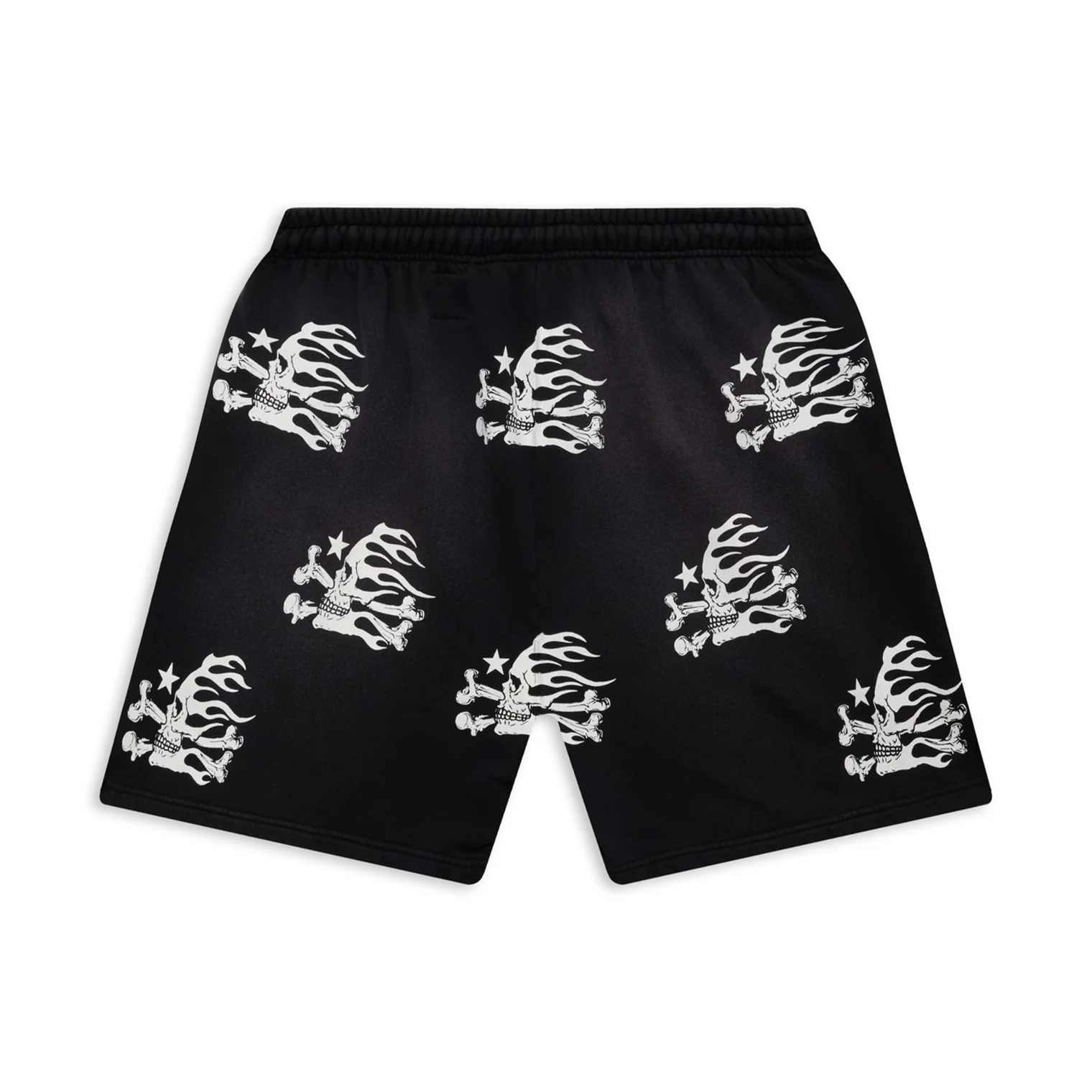 Hellstar Black monoprint shorts