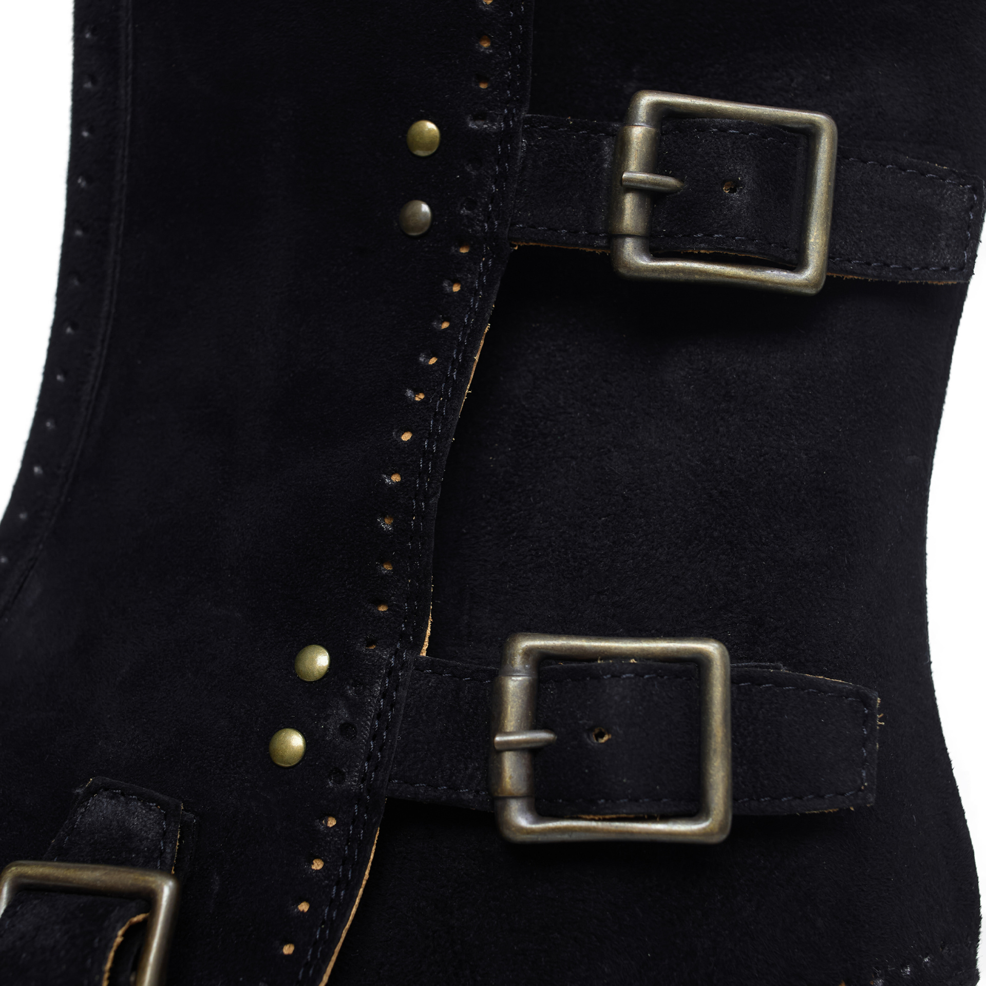 Ziggy Chen Leather boots with panels