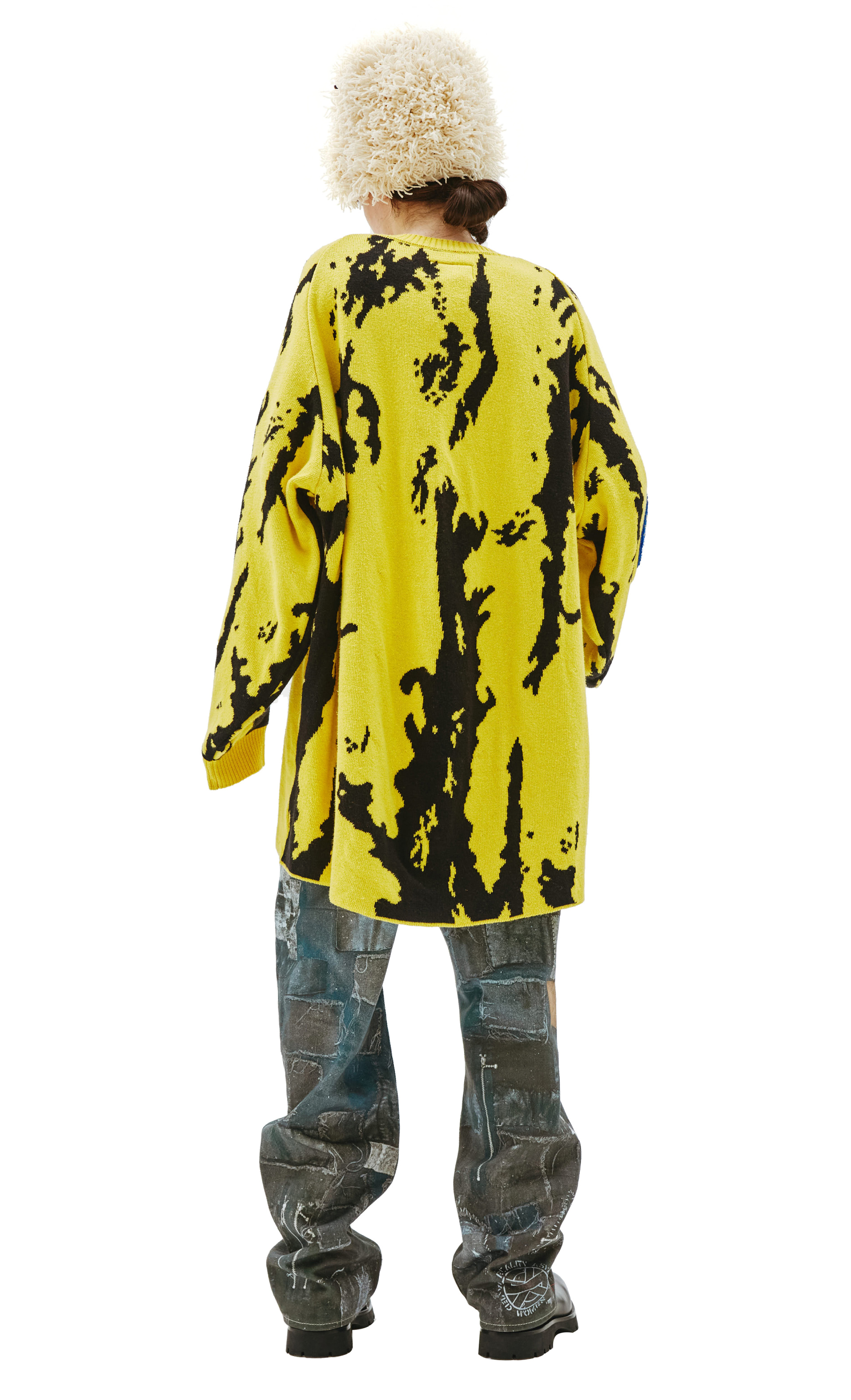 Doublet Banana Jacquard Sweater