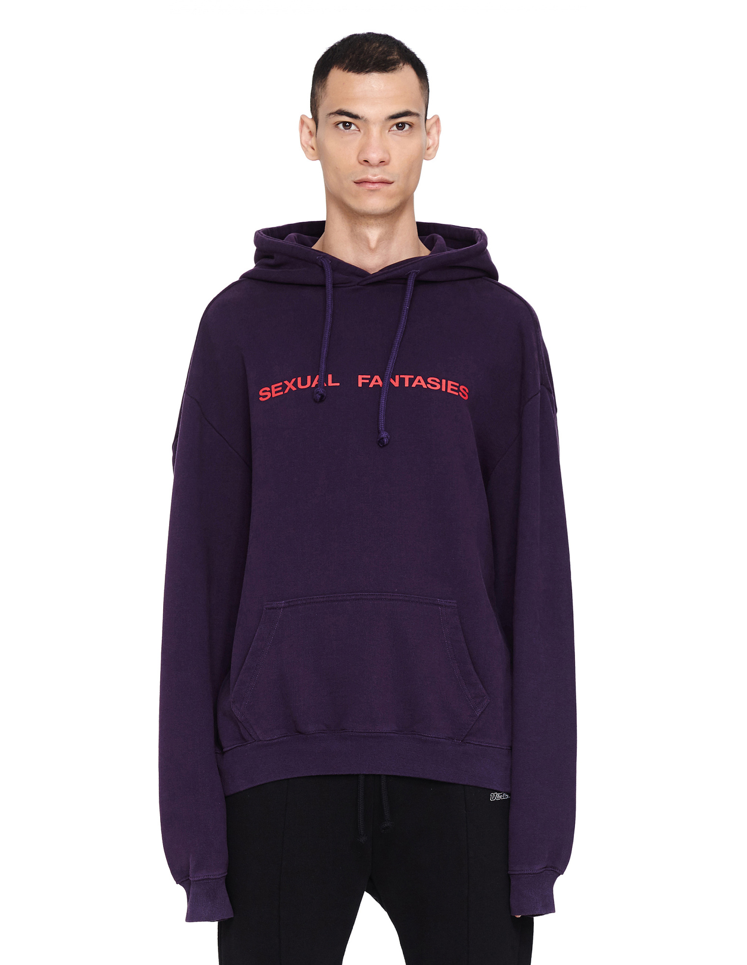 VETEMENTS Хлопковая толстовка