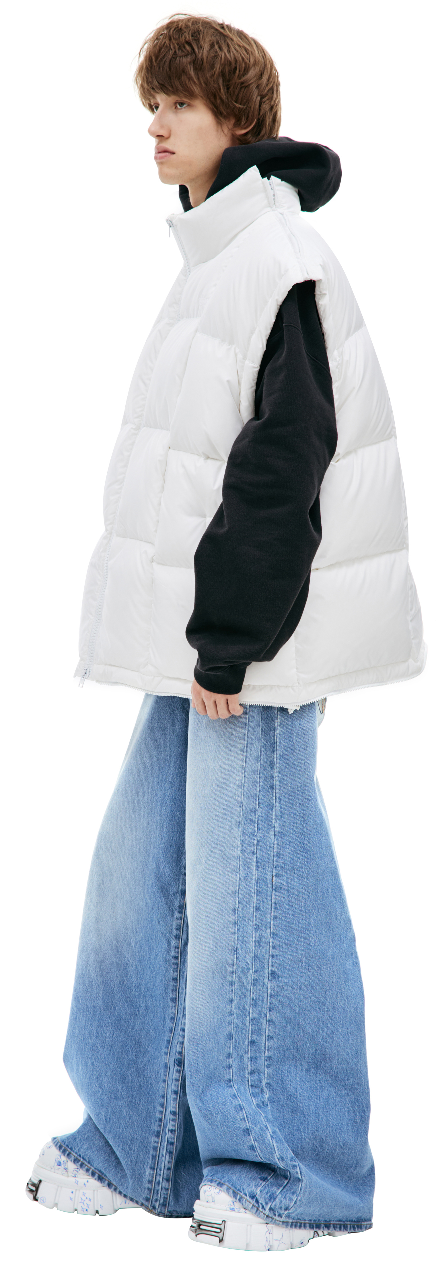 VETEMENTS White down vest