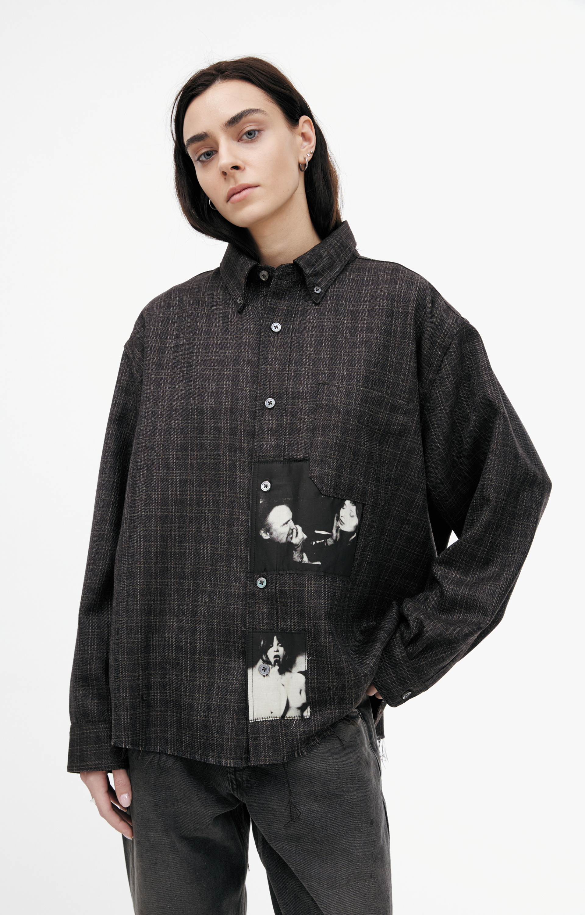 Enfants Riches Déprimés Assemblage Flannel Charcoal