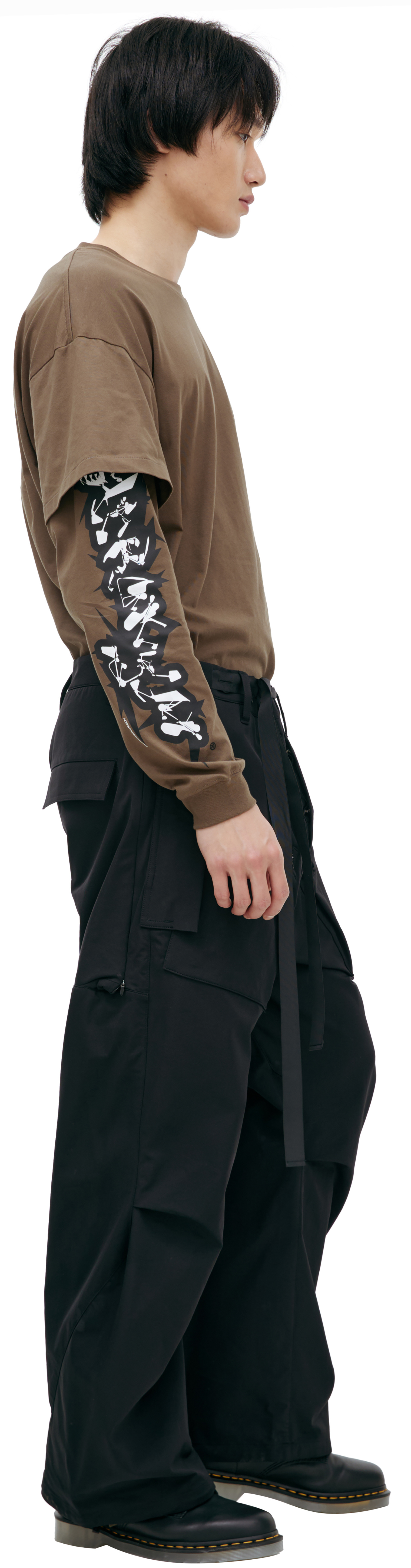 Acronym Trousers with patch pockets