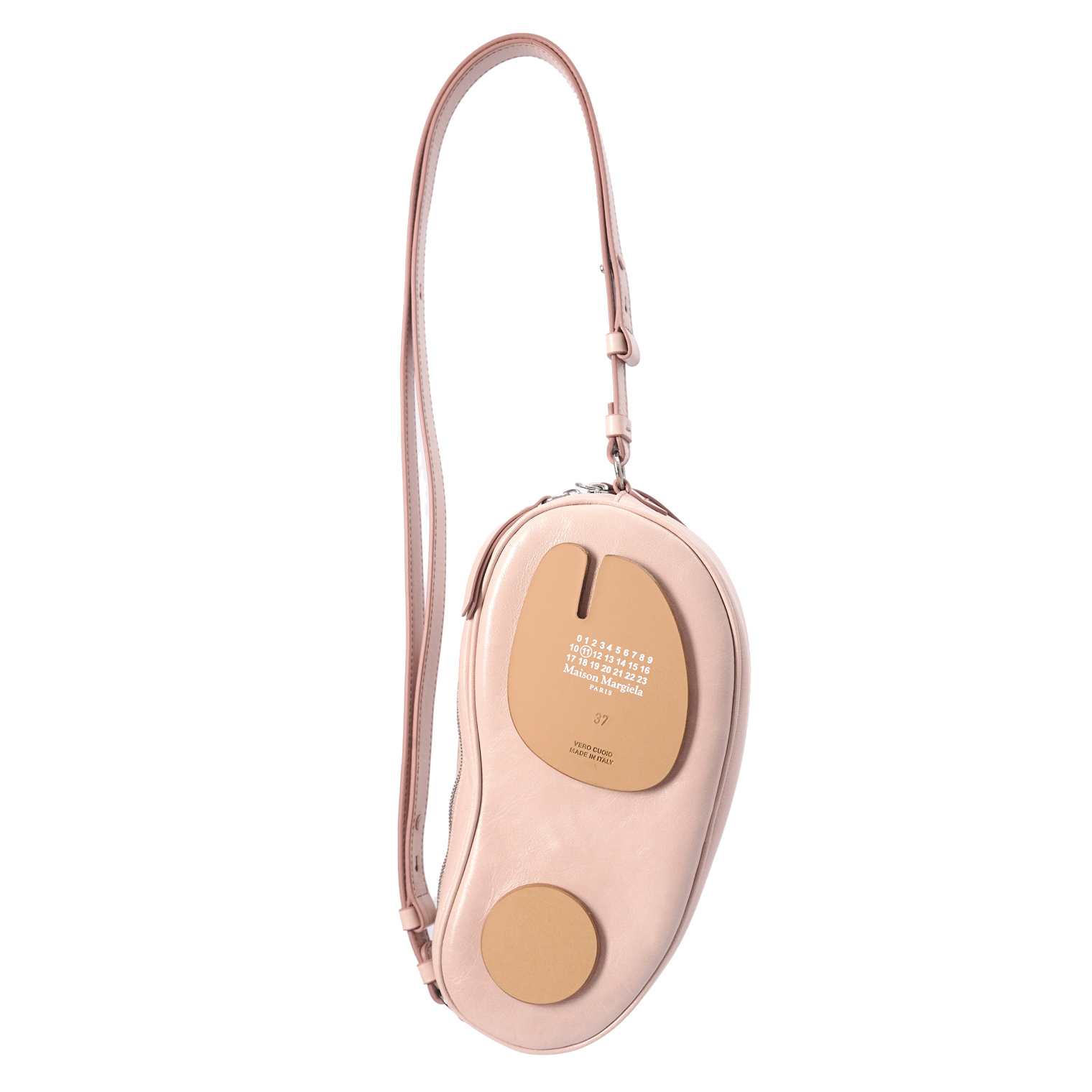 Maison Margiela Mini Shoulder Tabi Bag In Pink