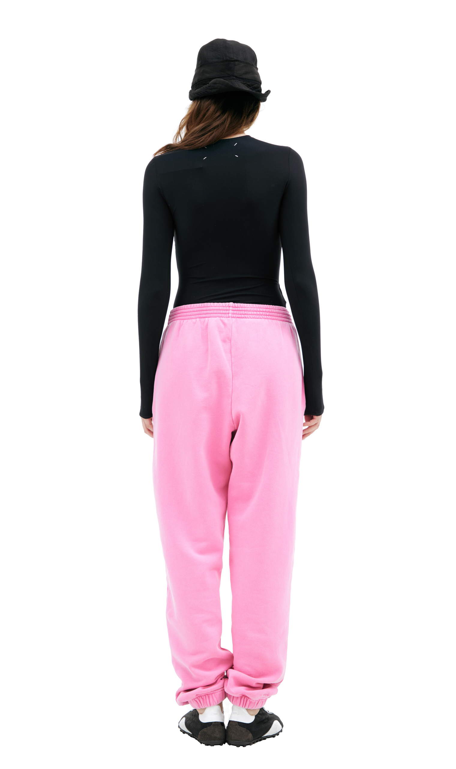 Martine Rose Pink logo sweatpants
