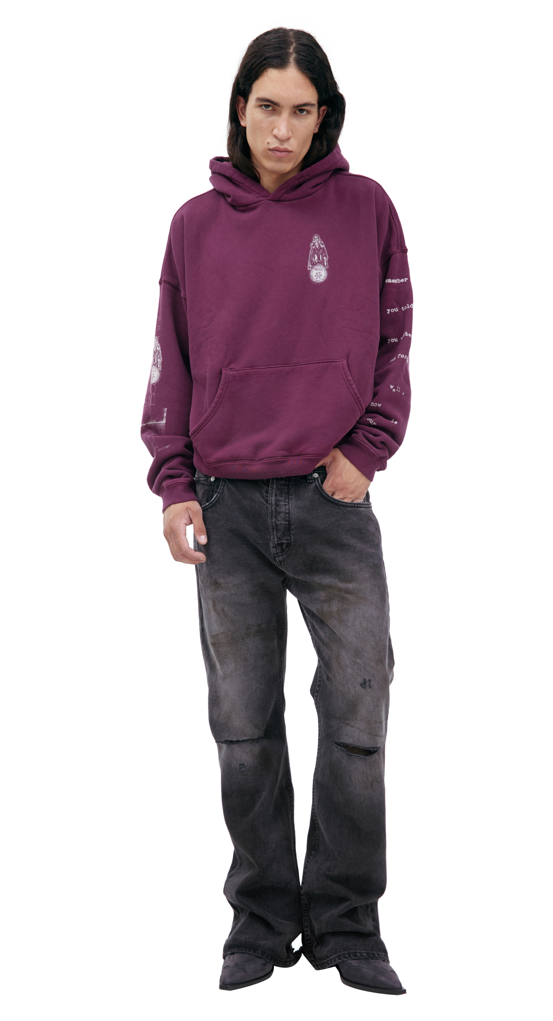 Buy Saint Mxxxxxx women red zip up sweatshirt for $959