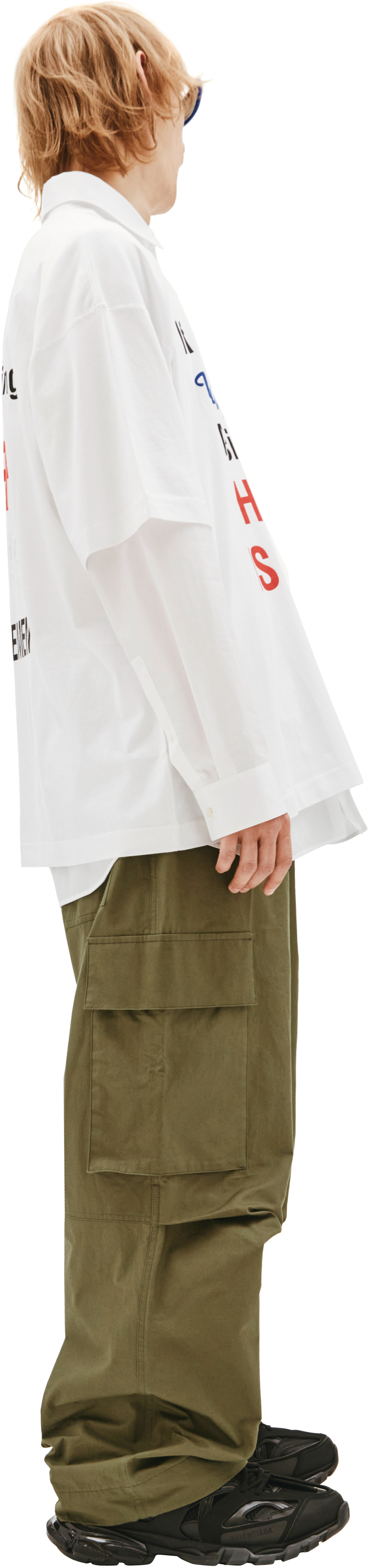 VETEMENTS White Printed T-shirt