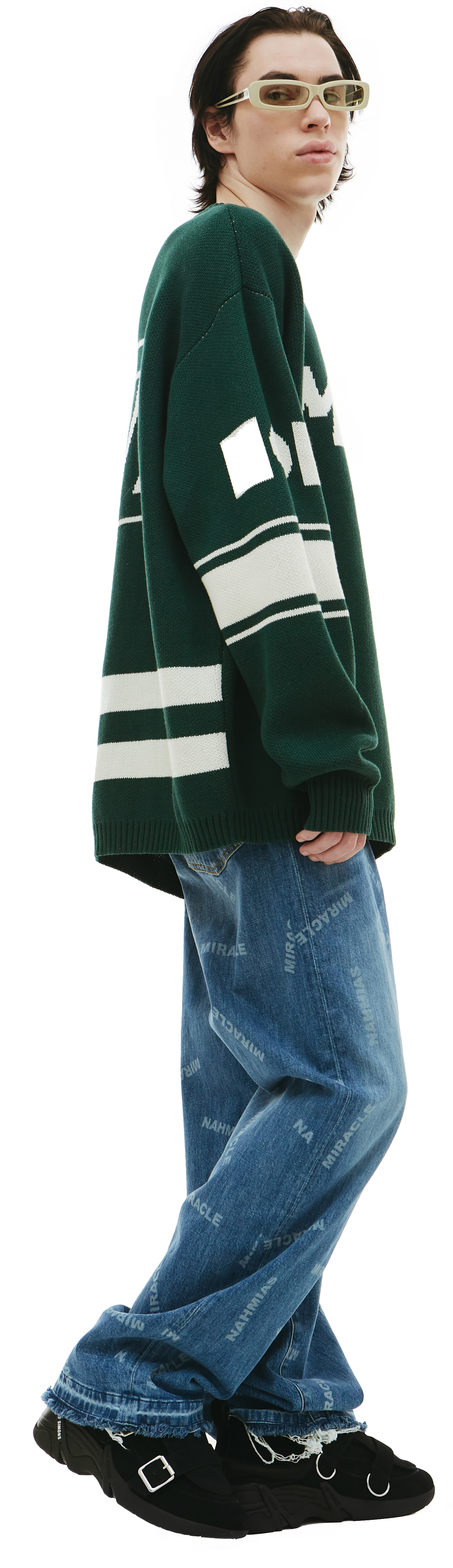 Nahmias Sweater football knit