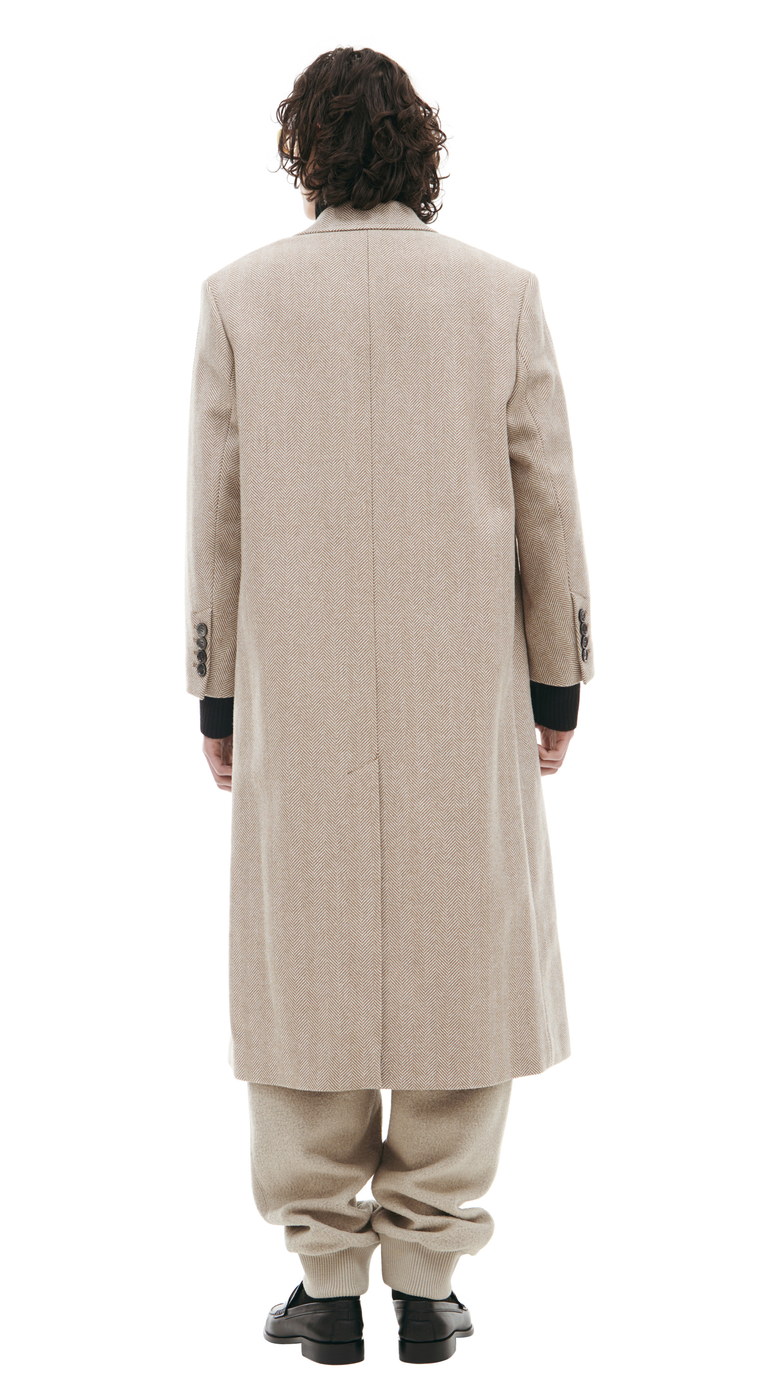 AMI PARIS Double-breasted wool coat