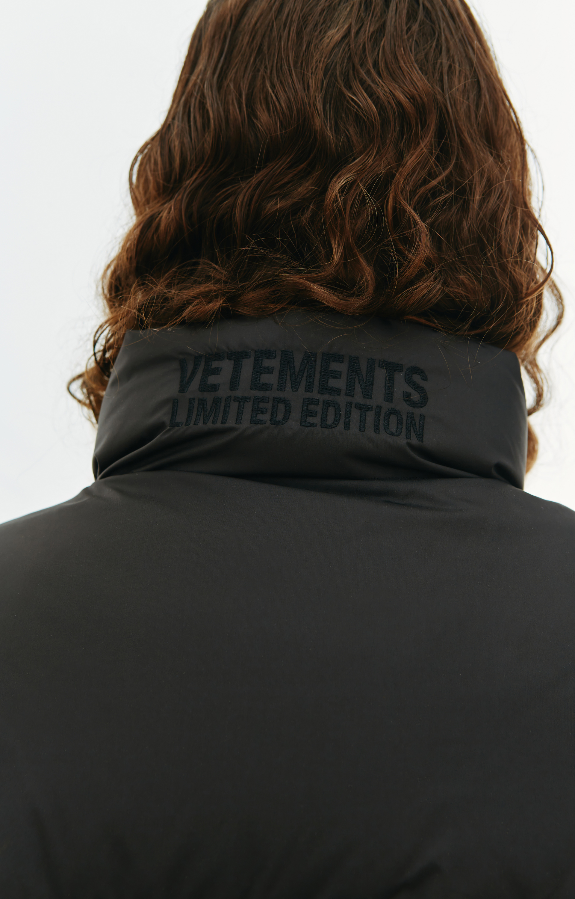 VETEMENTS Logo Patch Down Jacket