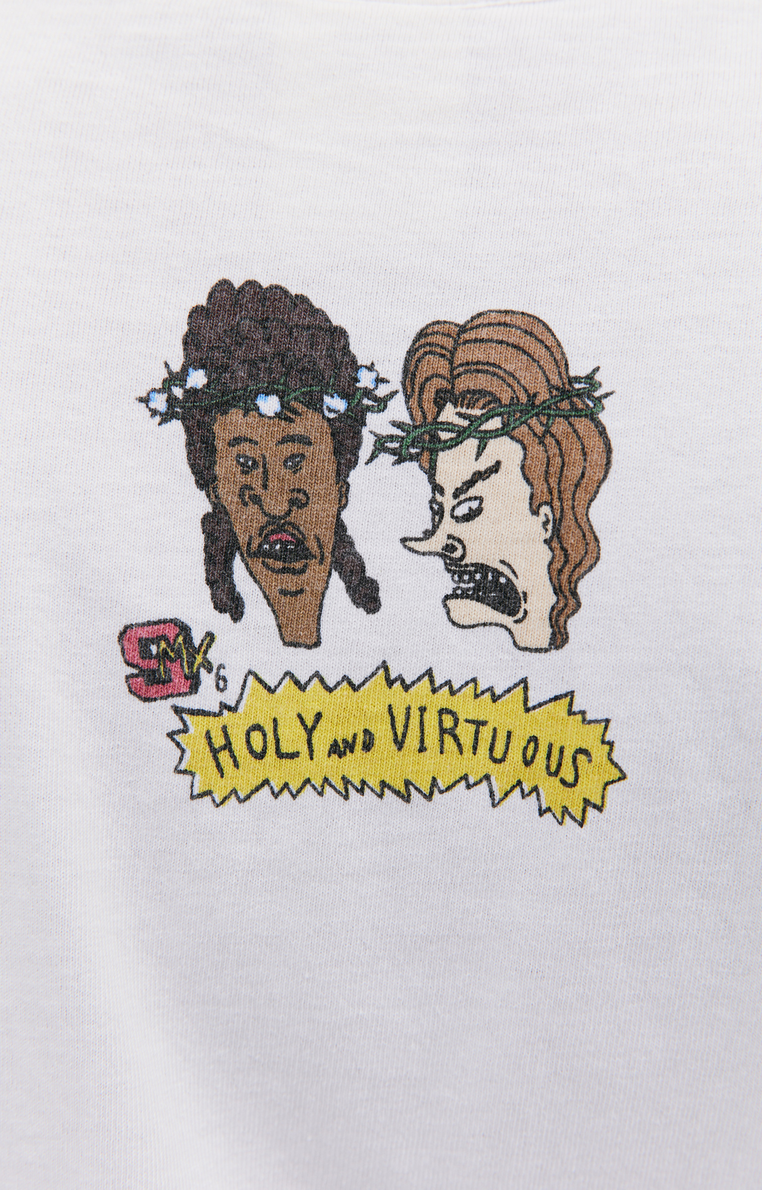 Saint Michael Holy & Virtuous printed t-shirt